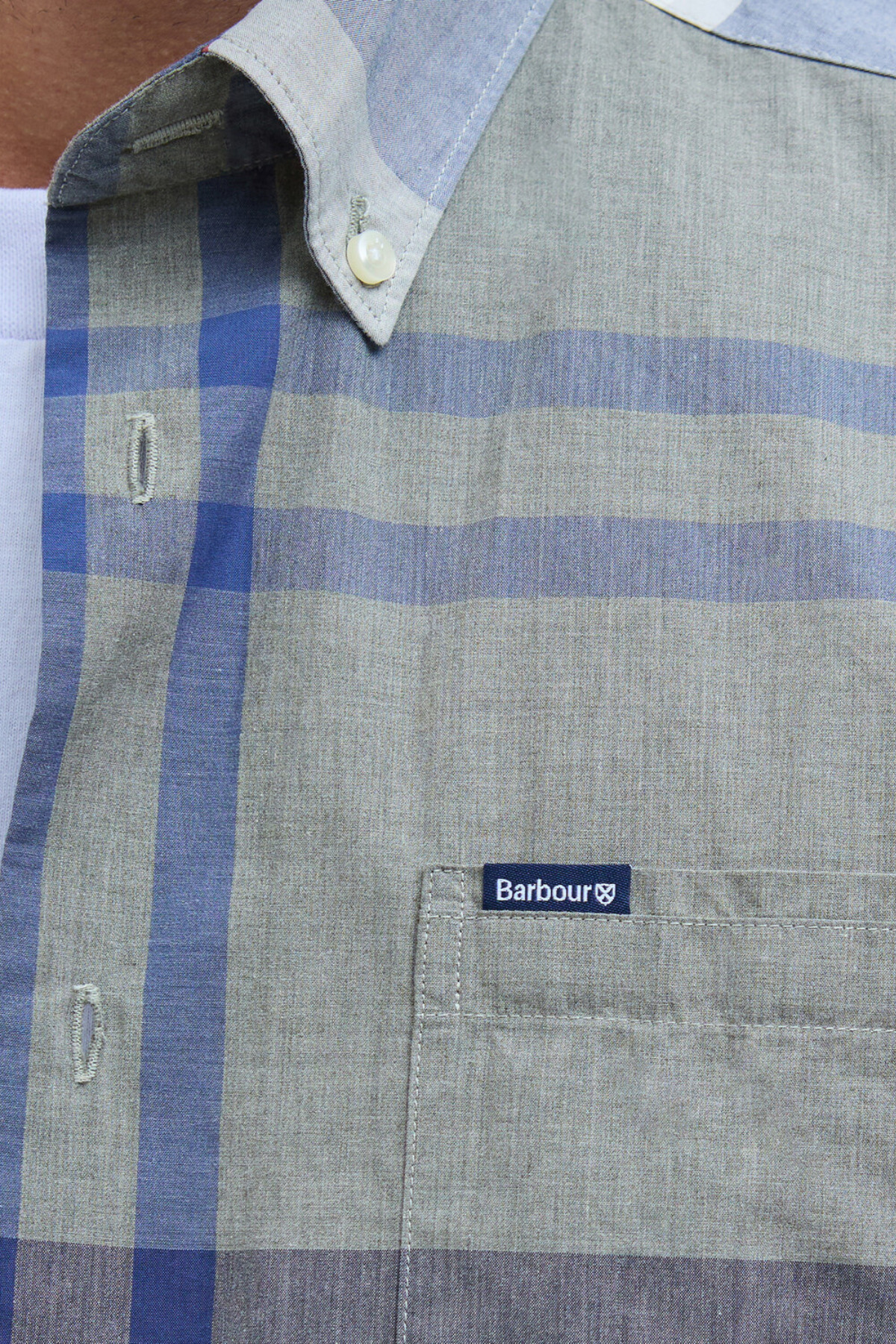 پیراهن مردانه آستین بلند | باربور Barbour MSH5071-0017 - تصویر 6