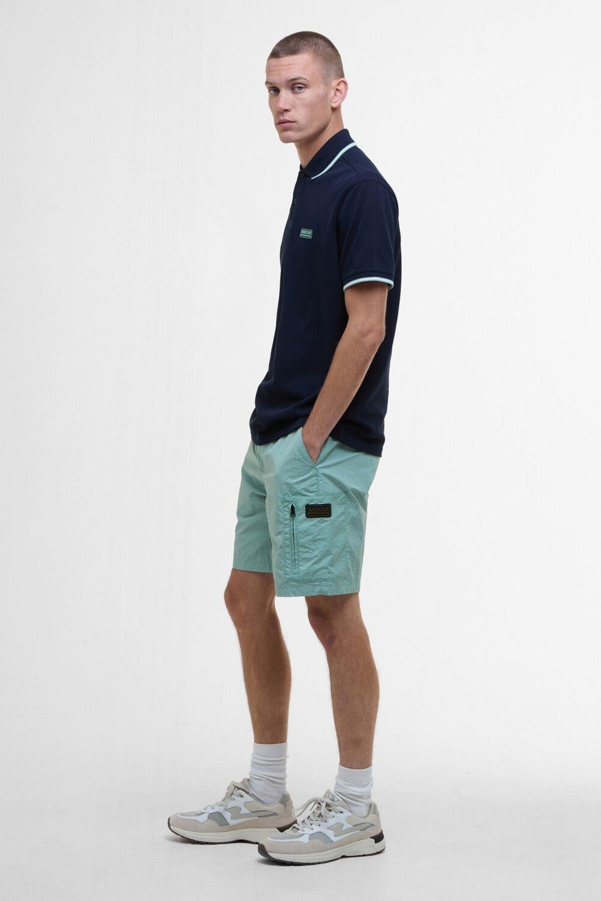 شلوارک مردانه راسته فاق نرمال | باربور Barbour MST0051-0035 - تصویر 3