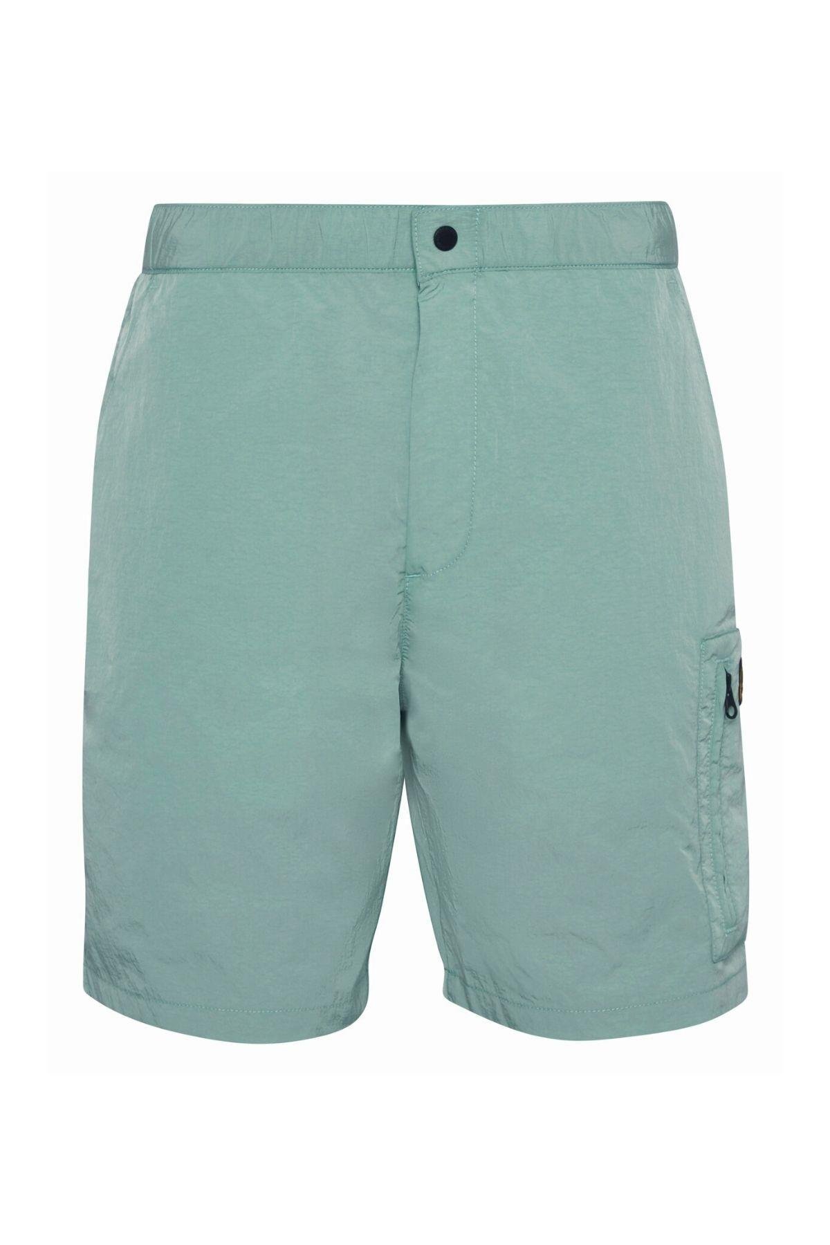 شلوارک مردانه راسته فاق نرمال | باربور Barbour MST0051-0035 - تصویر 2