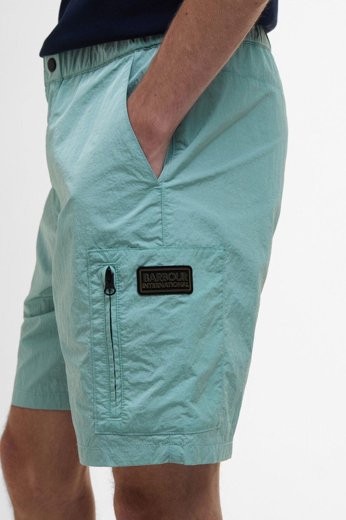 شلوارک مردانه راسته فاق نرمال | باربور Barbour MST0051-0035 - تصویر 5