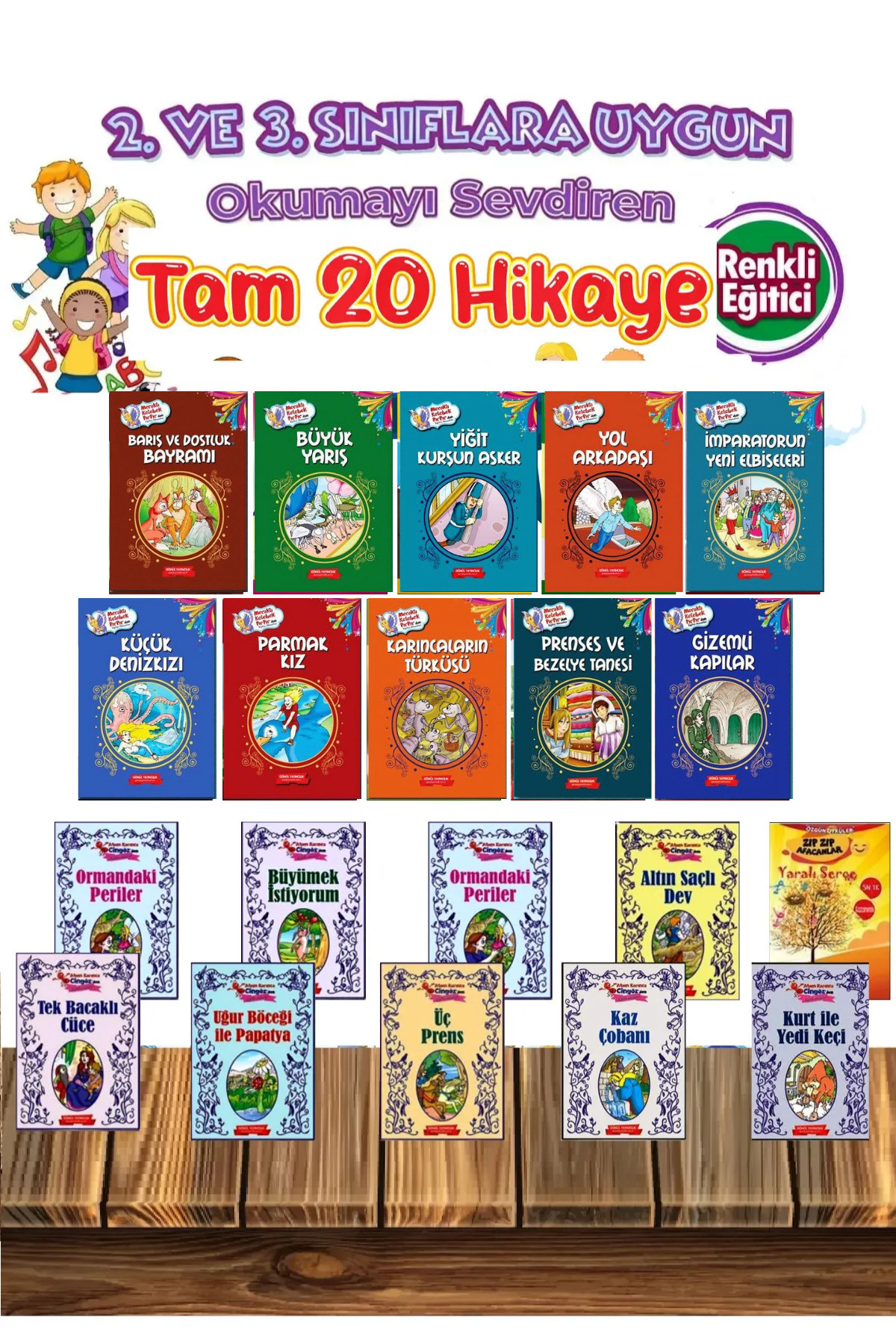 GÖNÜL YAYINCILIK : 2. Ve 3.sınıflara Uygun Okumayı Sevdiren Öğretmen Tavsiyeli Okumayı Sevdiren Hikaye Seti. fotoğrafı 2 (önizleme)