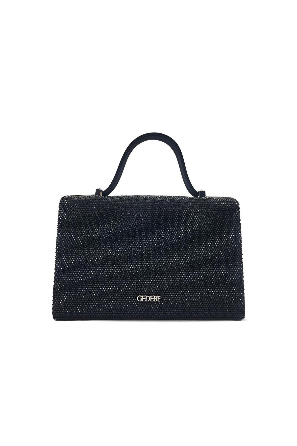 Gedebe-Satin Black + Crystal 3
