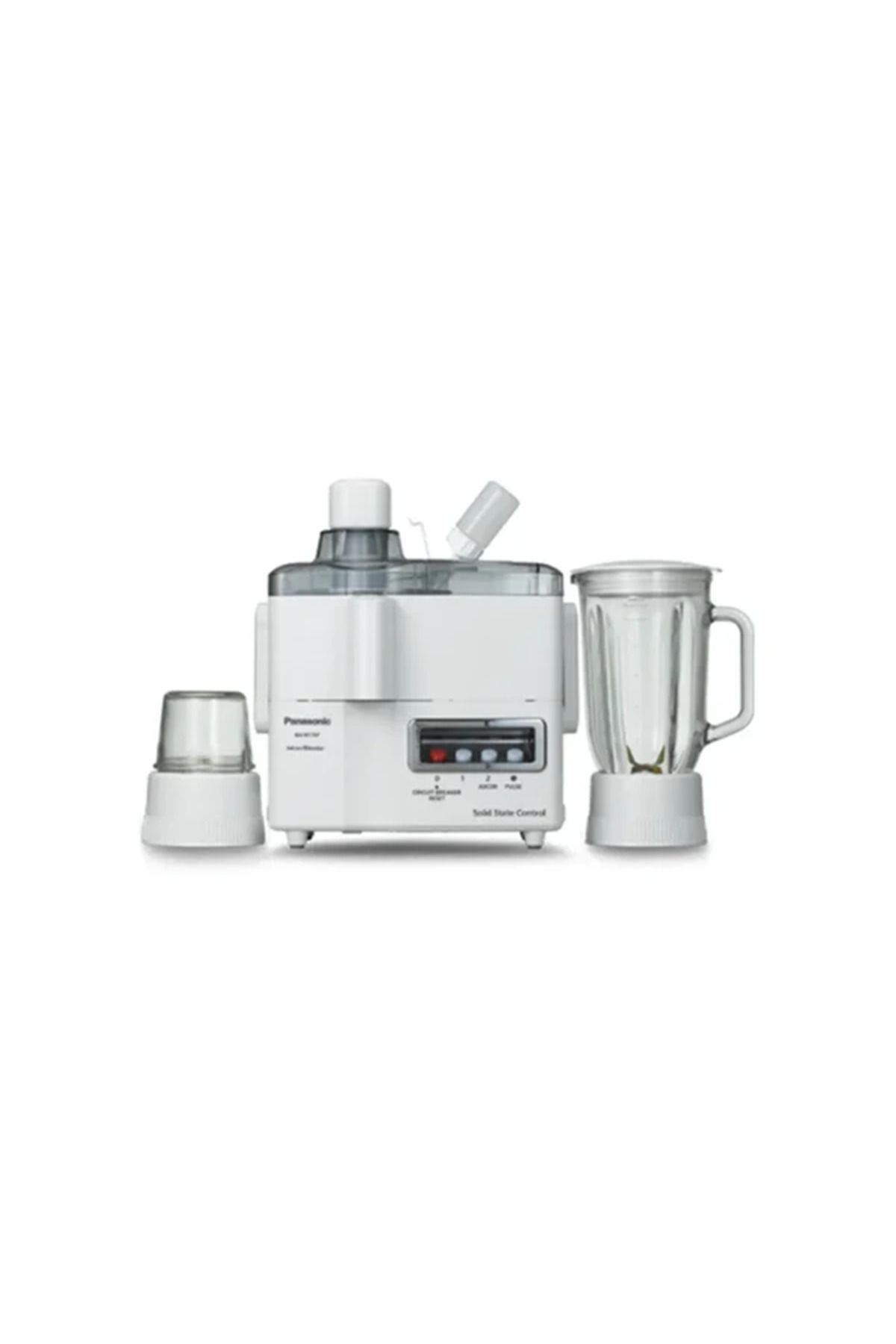 PANASONIC-Food Processor Blender Juicer Set, 3 In 1 Function - Mj-m176p 1