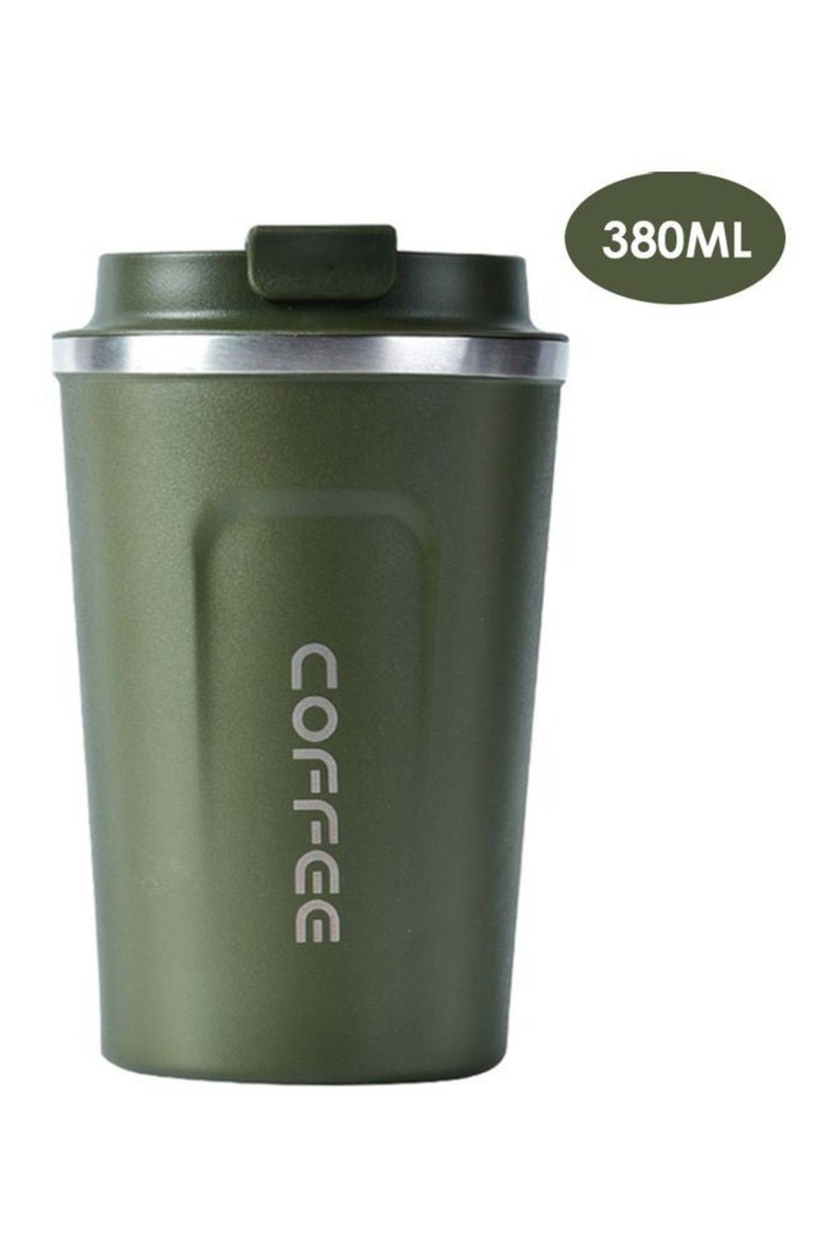 380ml Insulated Stainless Steel Coffee Mug - Green, RA54480,