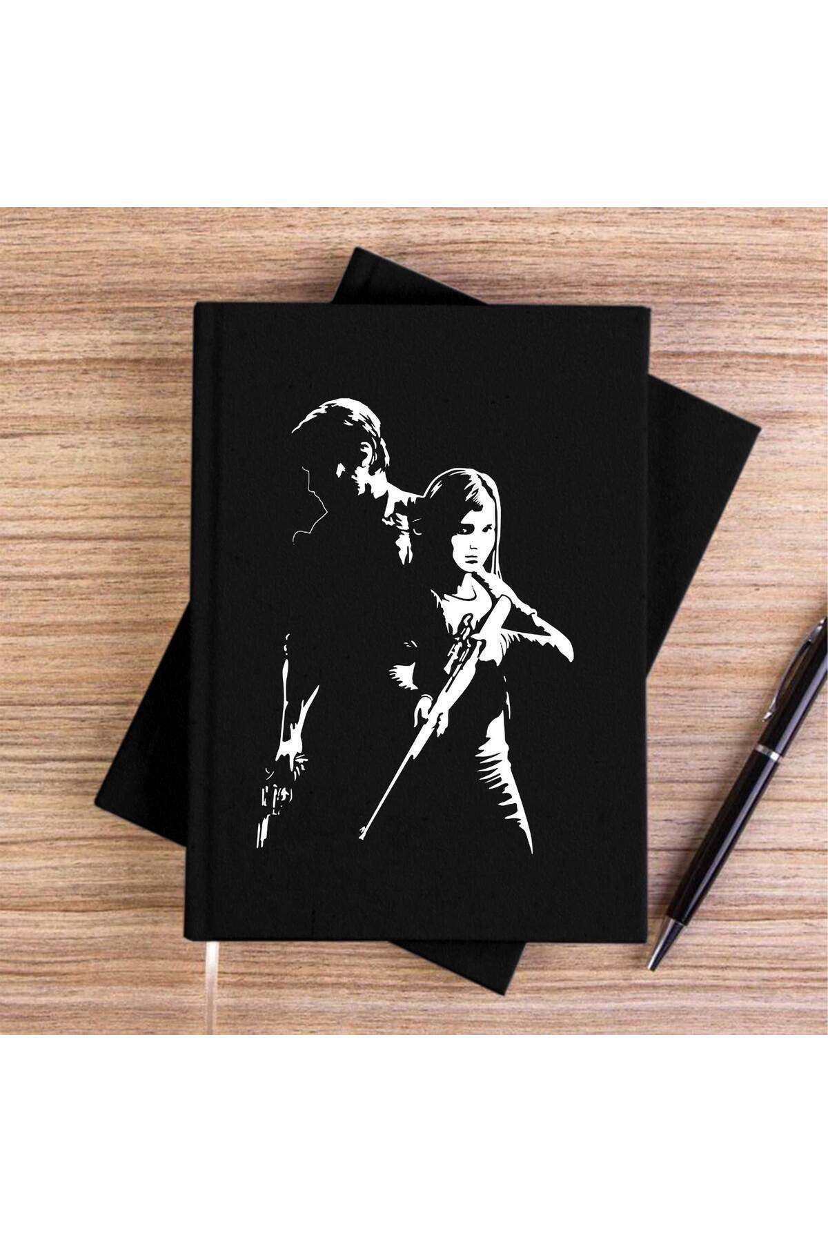 Z zepplin-The Last of Us Team Black Canvas Notebook 1