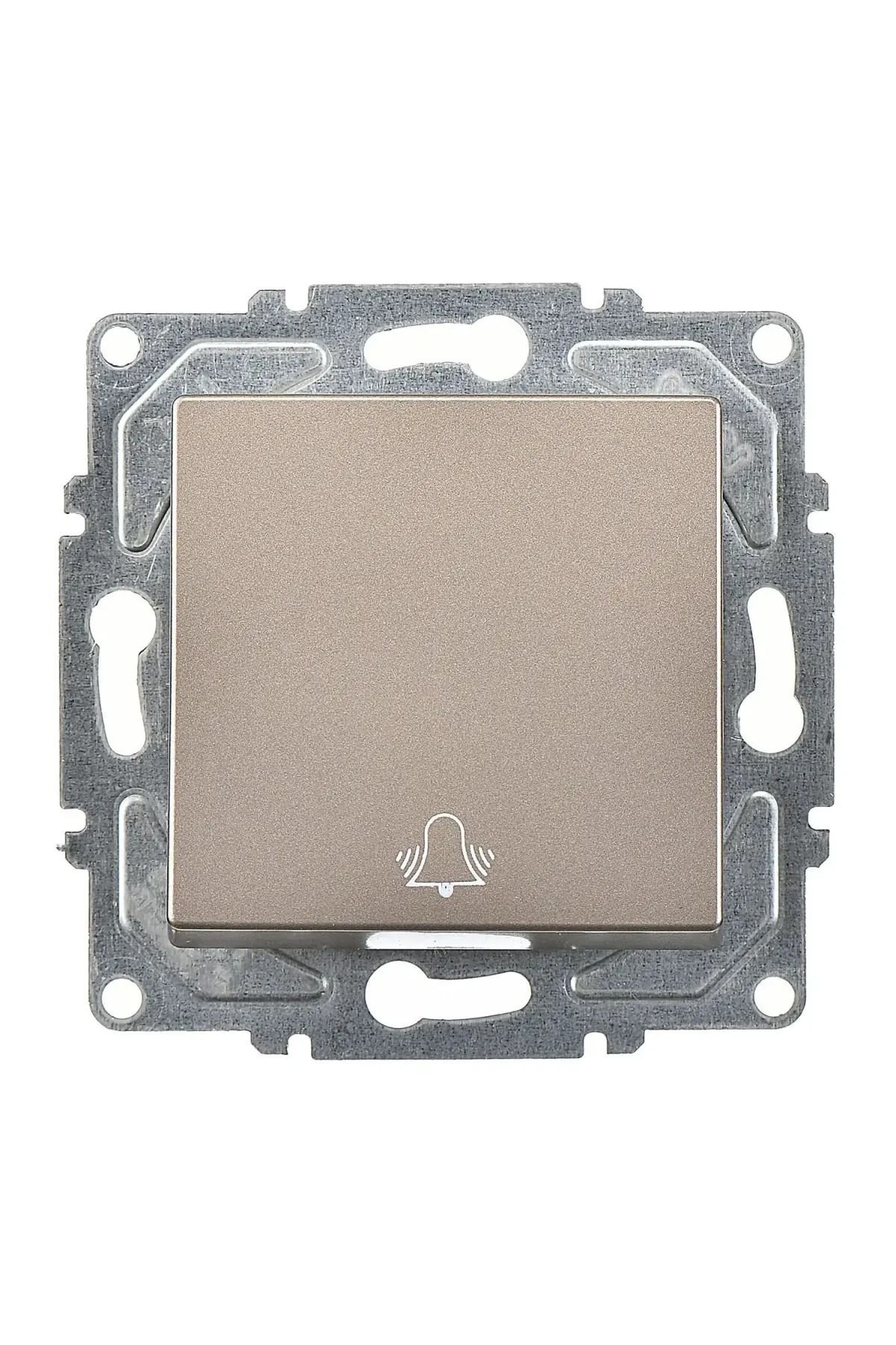 Günsan-Eqona Radius Neoline Bell Button, Mocha (Mechanism + Keycap) 1