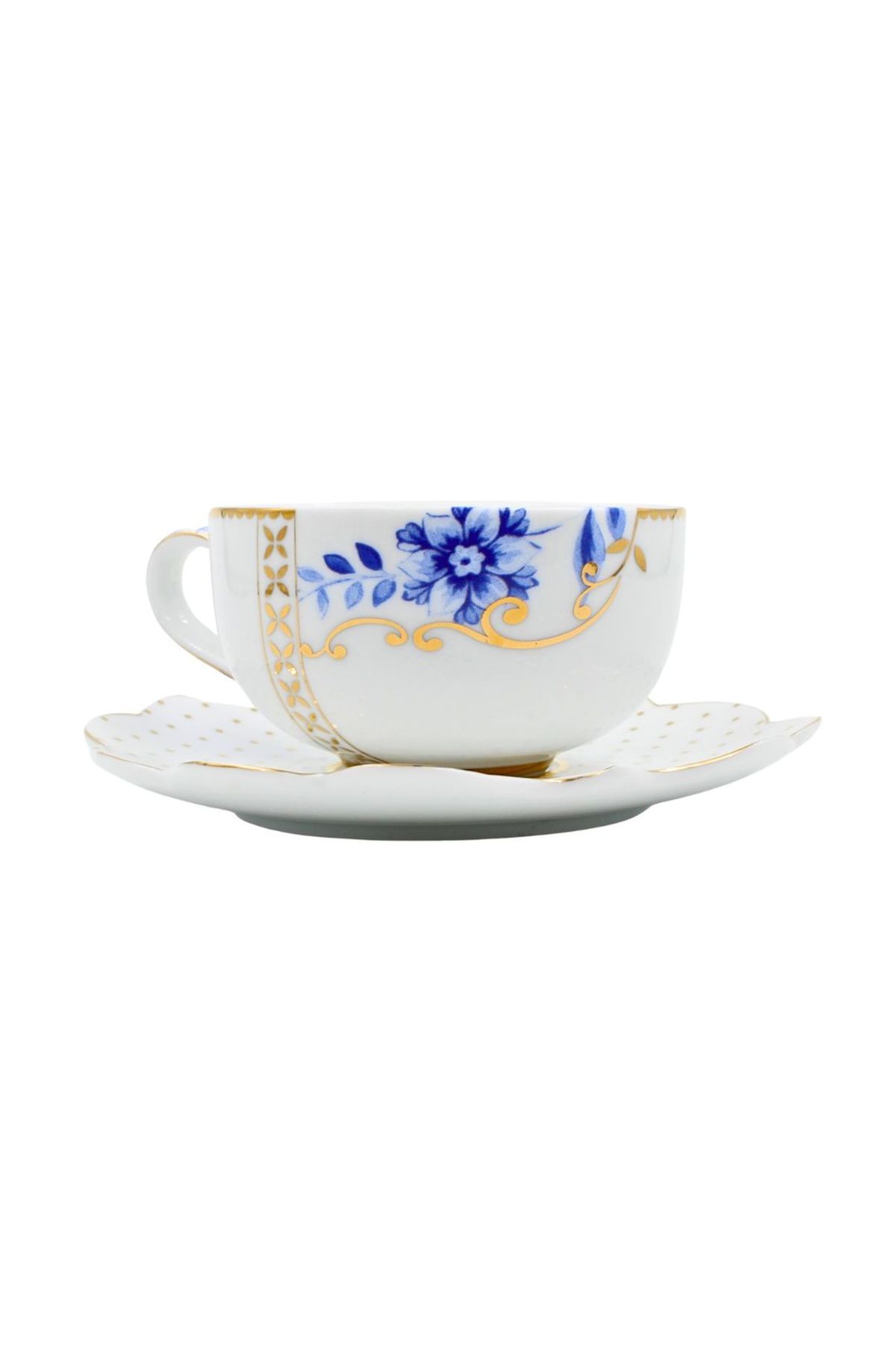 Pip Studio-Espresso cup with saucer, Royal White collection, 125ml, Pip Studio 6