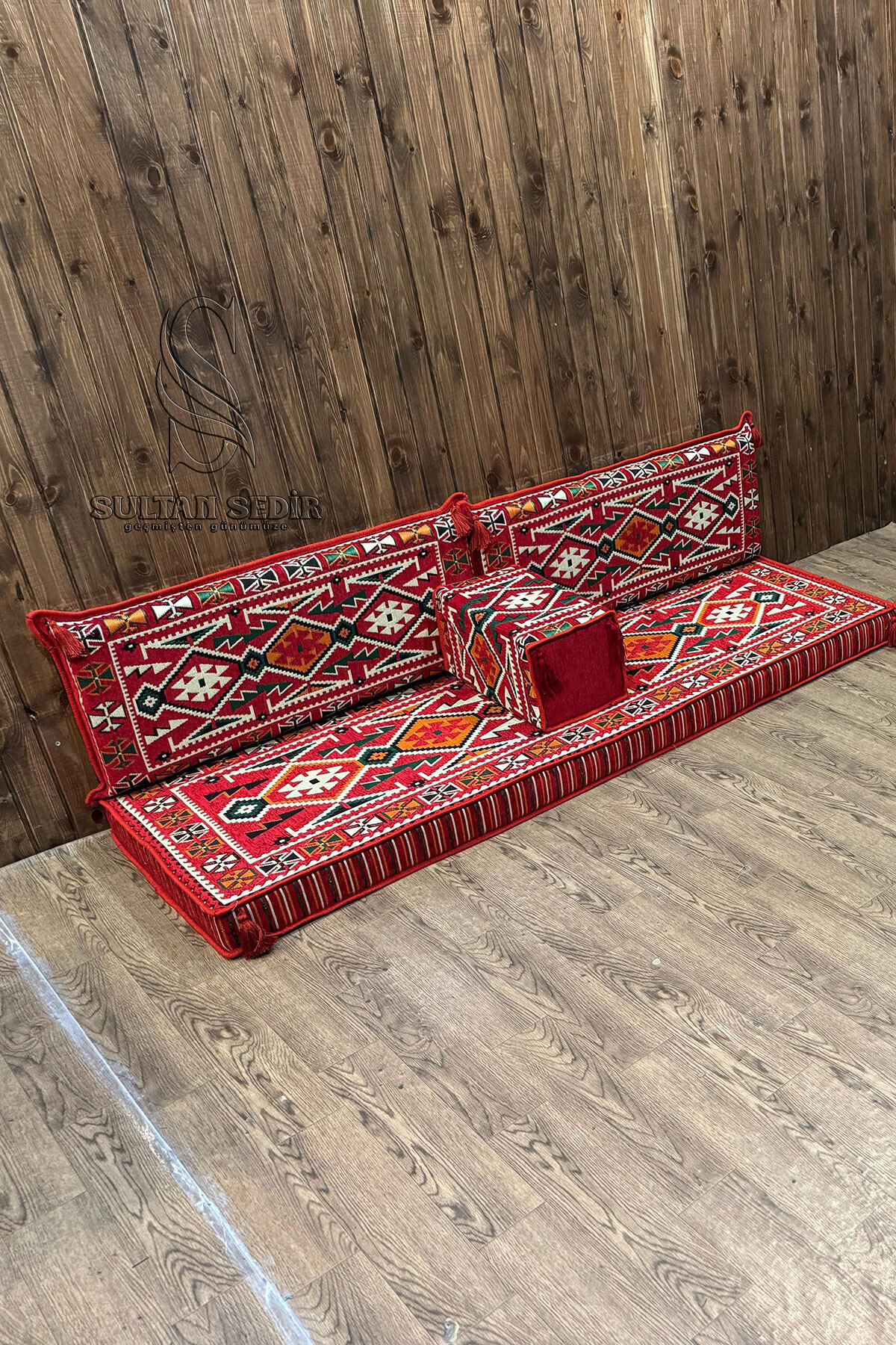 Sultan Sedir Anadolu Kilim ark K esi Yer Minderi Tak m 28 