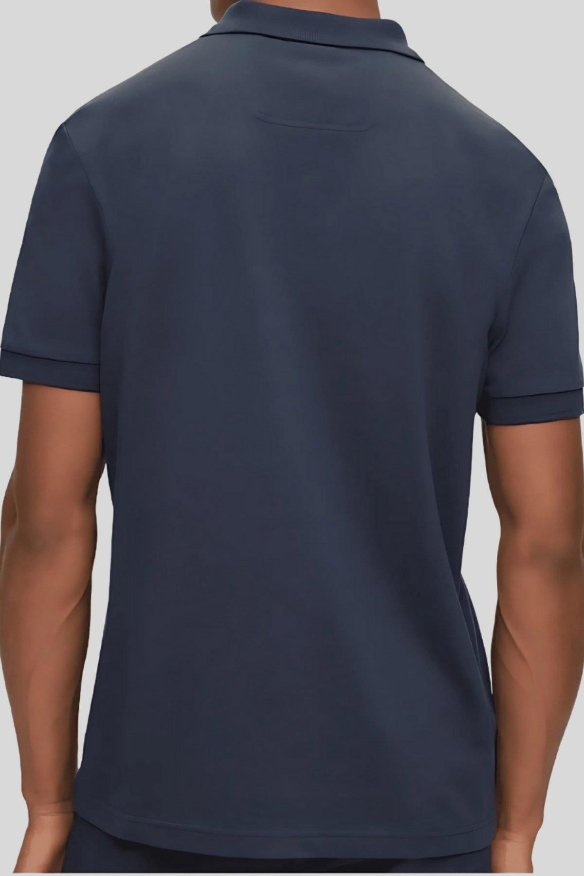 تی شرت یقه پولو مردانه SLIM FIT POLO NAVY BLUE Hugo Boss