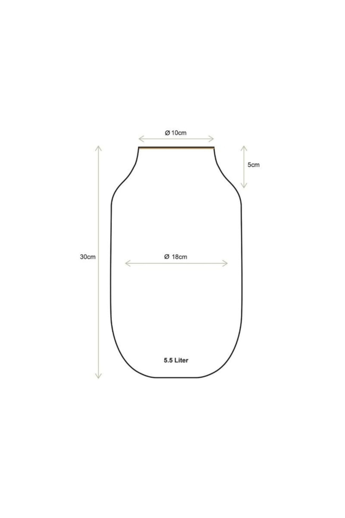 Pip Studio-Vaza decorativă, din metal, Pip Studio, Yellow, 30 cm, colecția La Majorelle 6