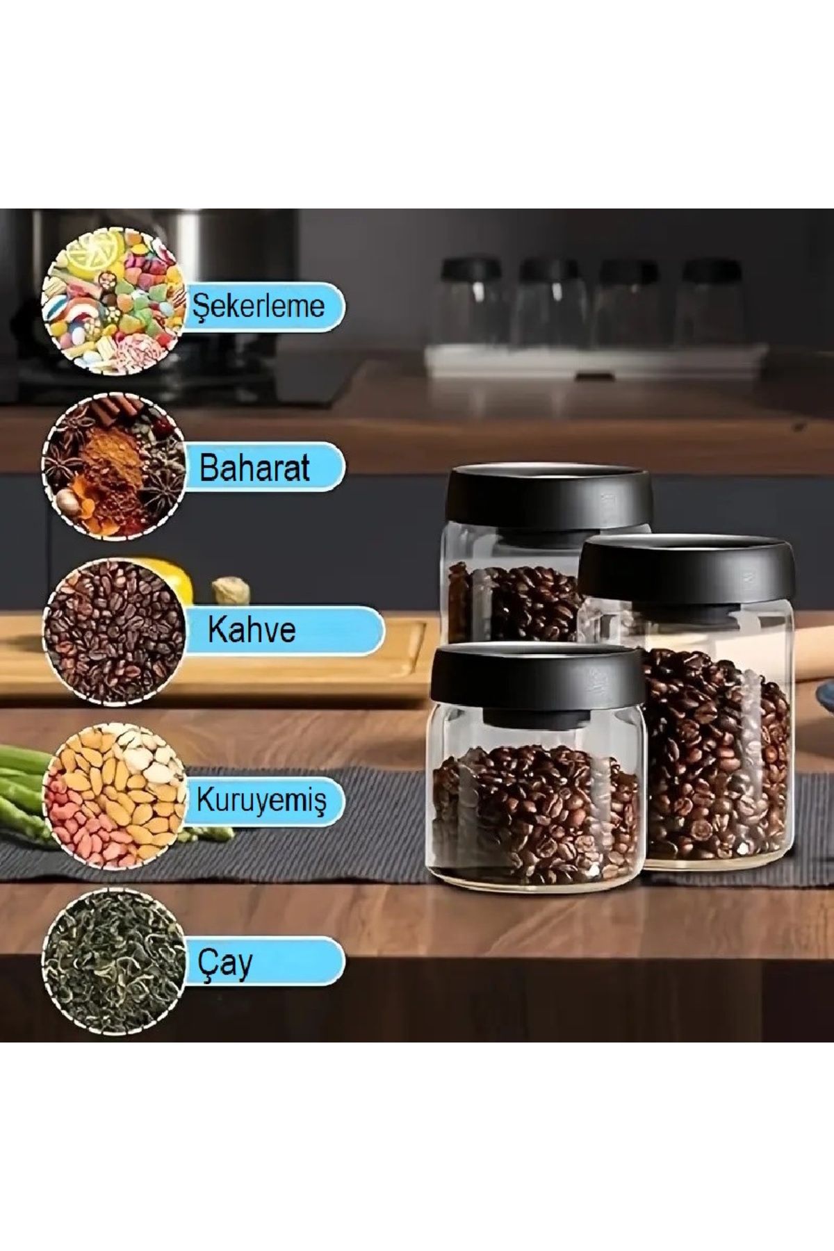 AROW-Frasco Vacuum Borosilicate Storage Container 900 ml 3