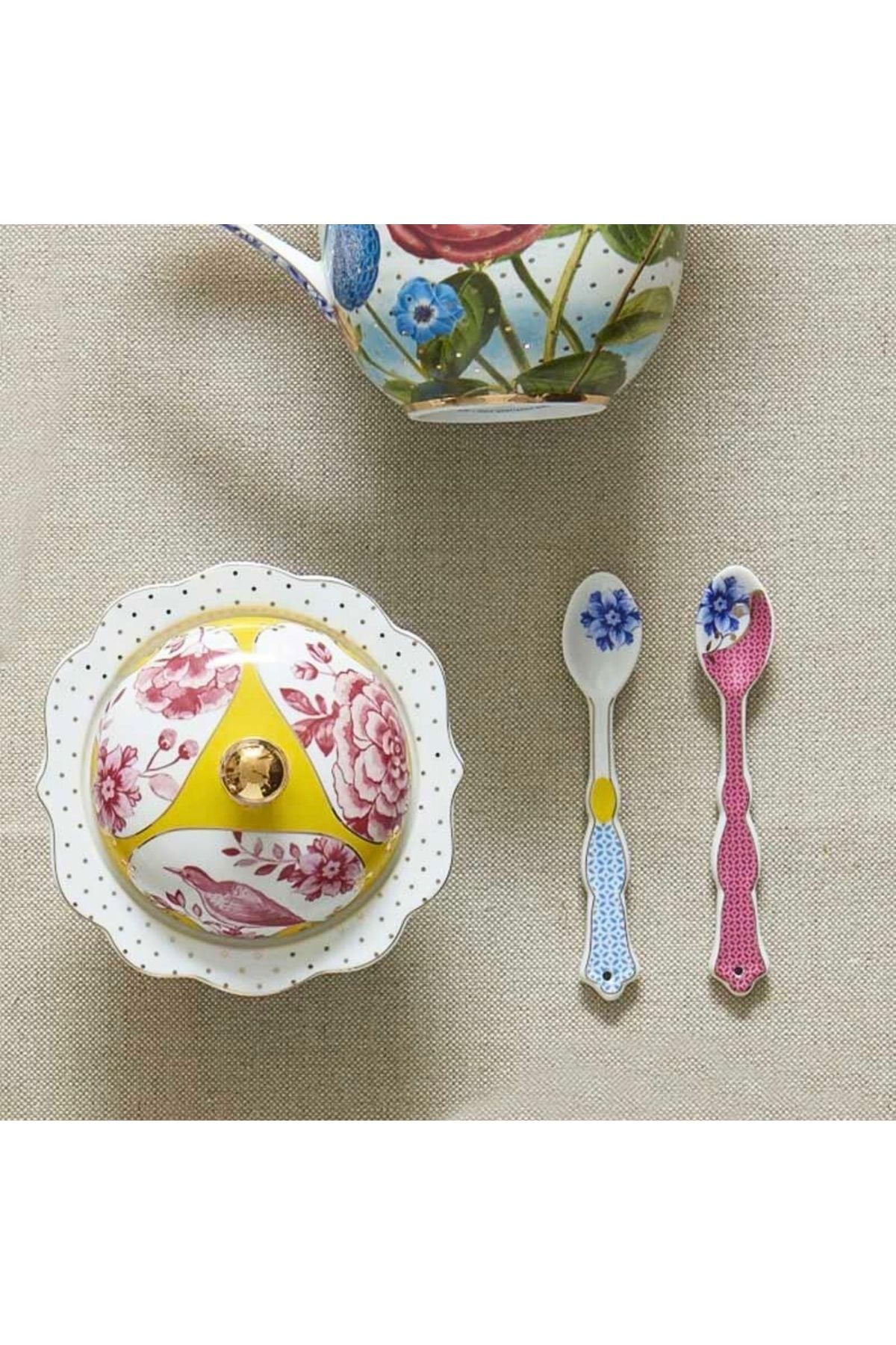 Pip Studio-Zaharniță porțelan, Pip Studio, 235 ml, colecția Royal Multi 2