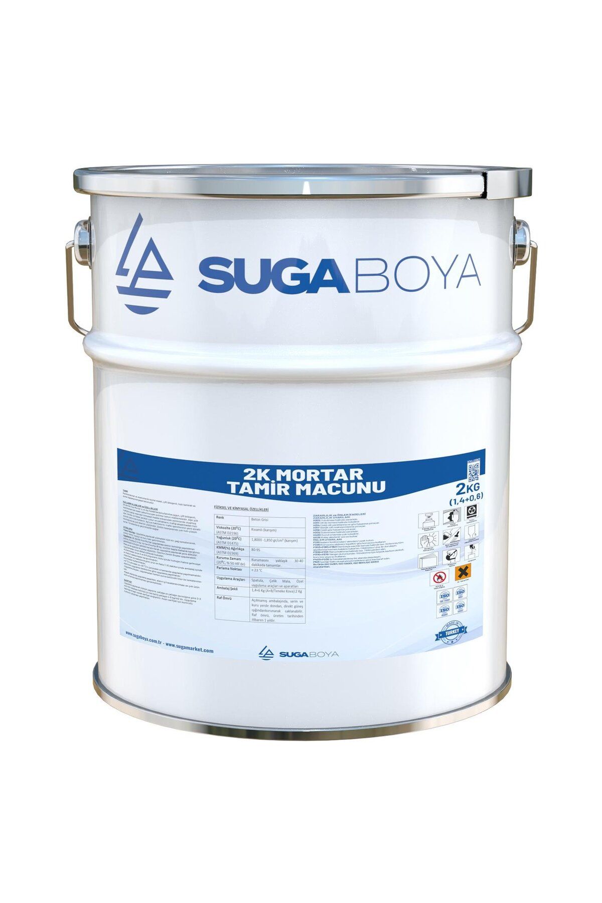 SUGA 2k Mortar Tamir Macunu 1,4 0,6 2 Kg