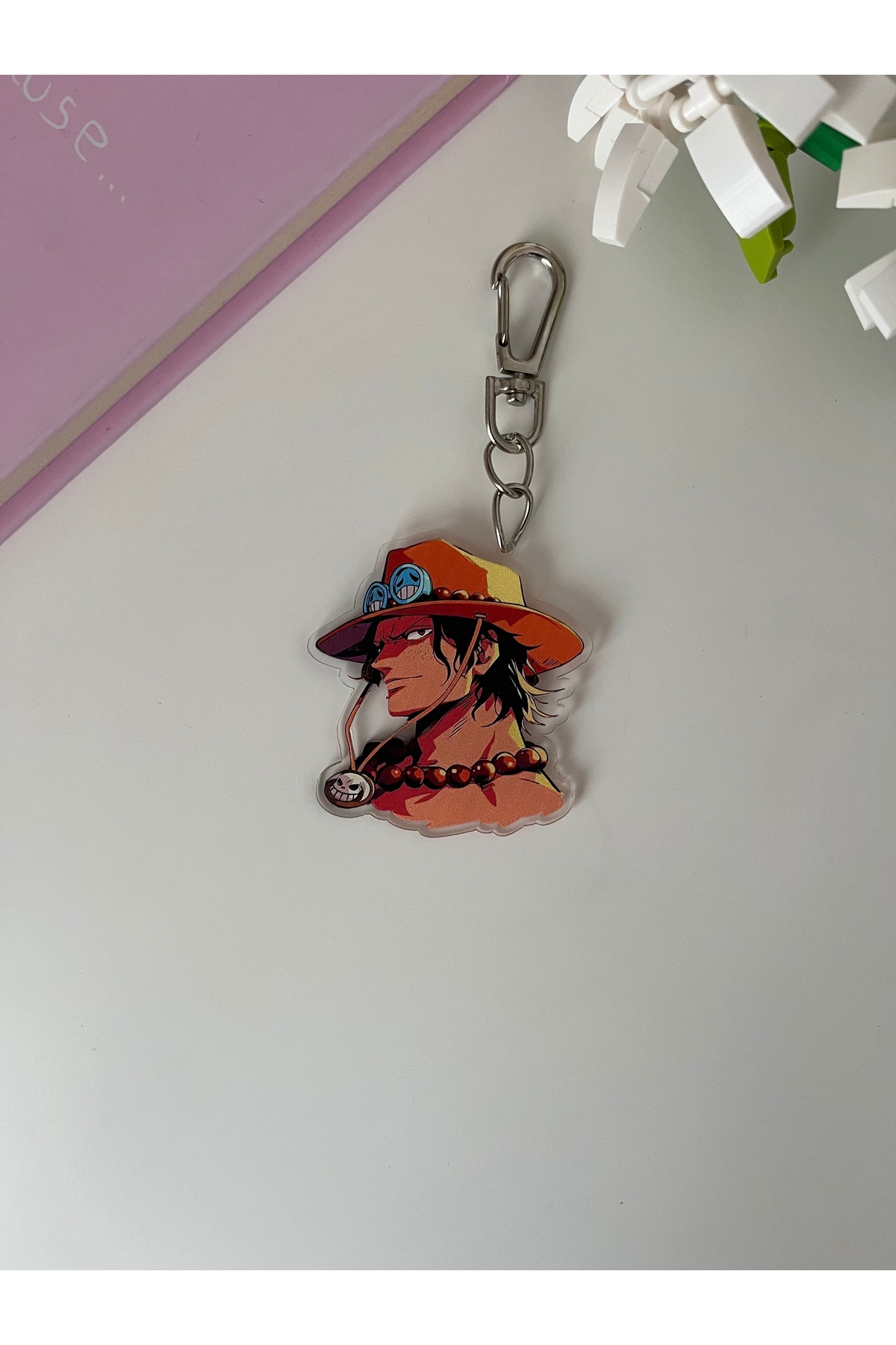 Hara Company One Piece Animesi Portgas D. Ace Anime Anahtarlık