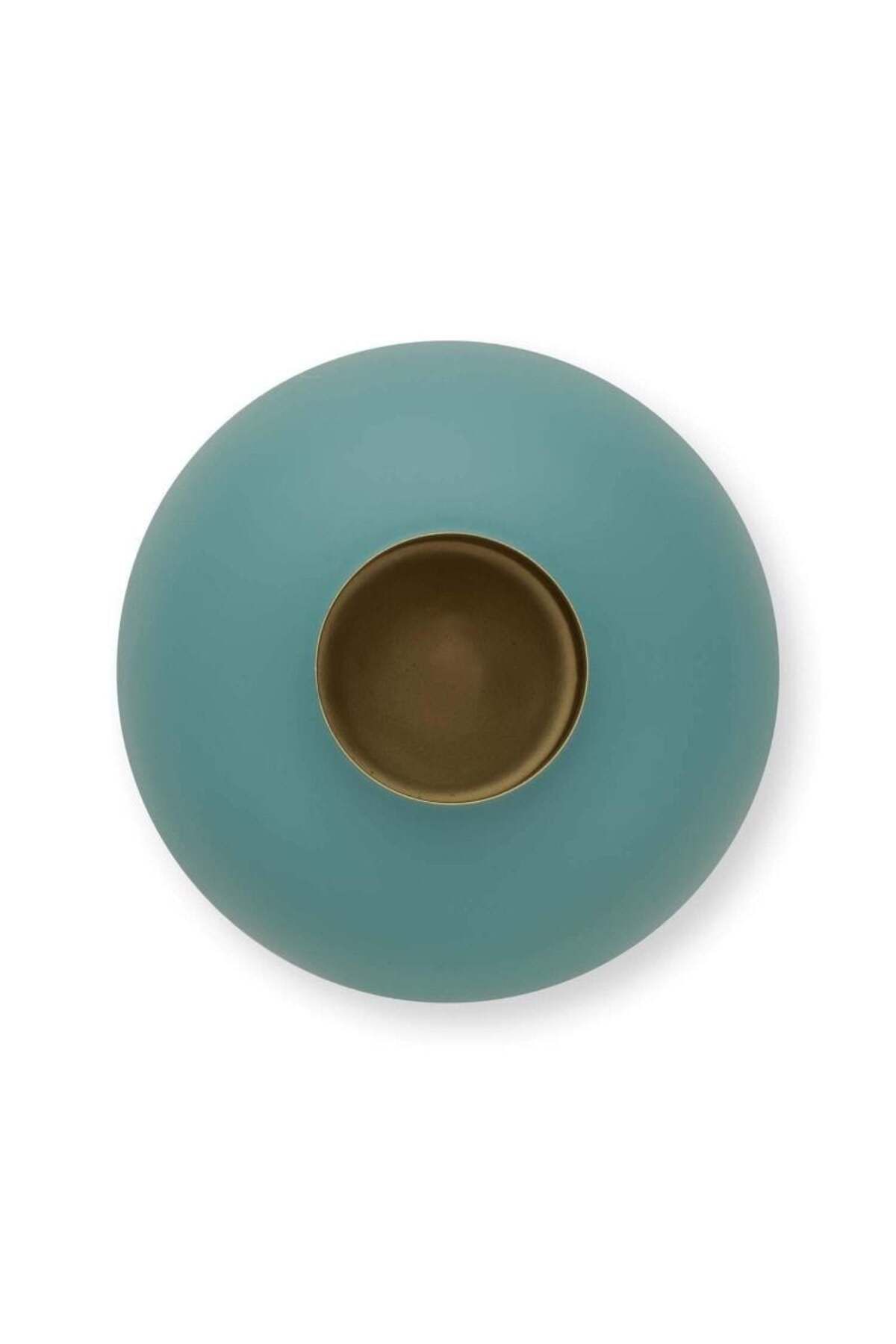 Pip Studio-Vaza decorativă din metal, Matt Blue, 32cm, colecția Love Birds, Pip Studio 3