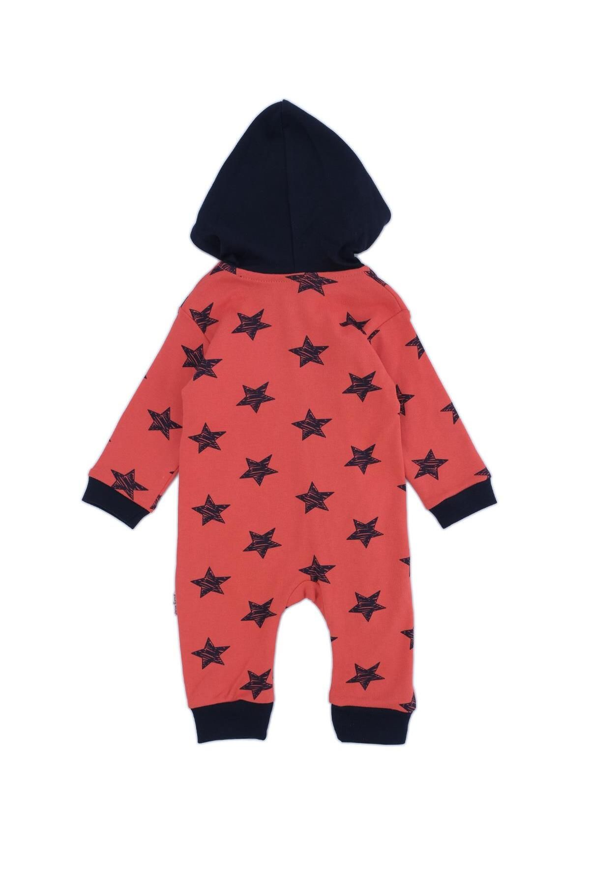 Bebelop-Baby Boy Starry Side Zipper Sleeping Bag Hooded 4