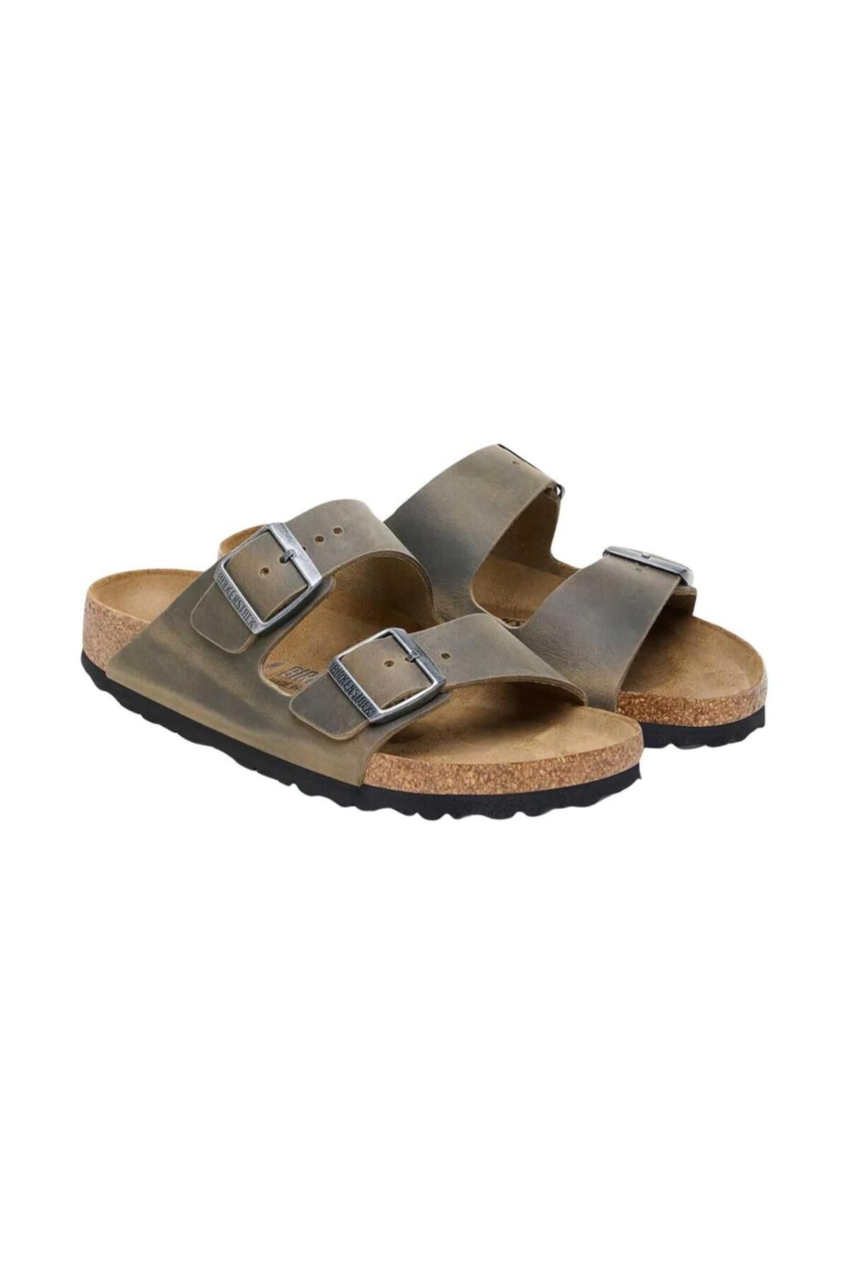 دمپایی مردانه و زنانه آریزونا لویی های یونیسکس خاکی را محو کرد Birkenstock