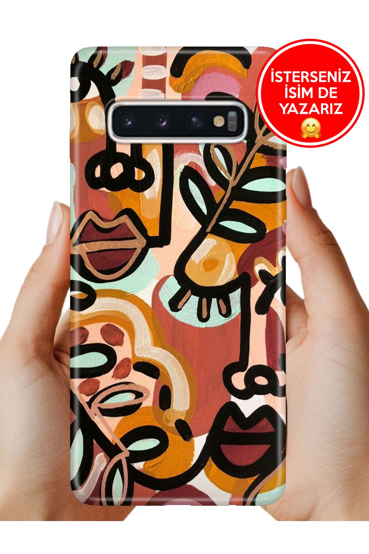 Cekuonline Samsung Galaxy S10+ Plus Kılıf Kamera Koruma Vip-Seri Esnek Silikon Minimalist451