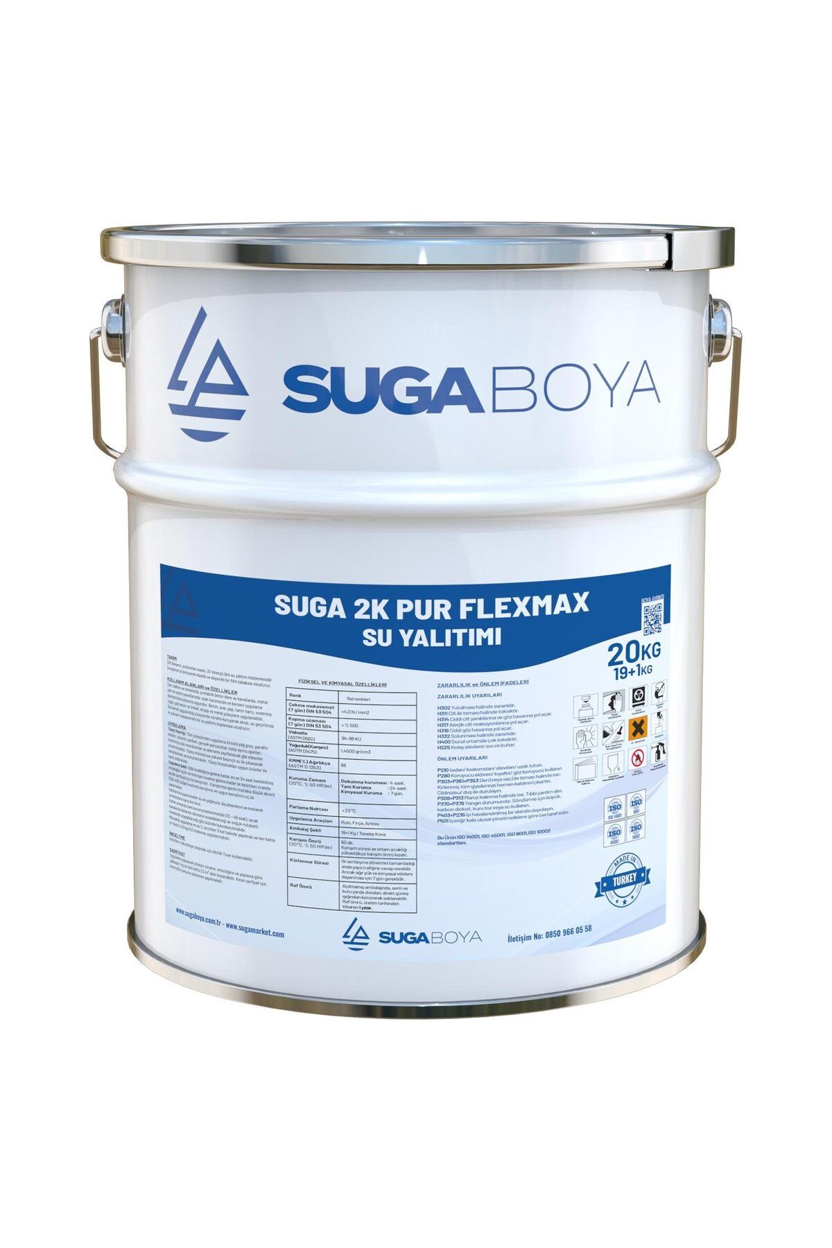 SUGA 2K PU FLEXMAX ELASTİK MEBRAN 19+1 20 KG