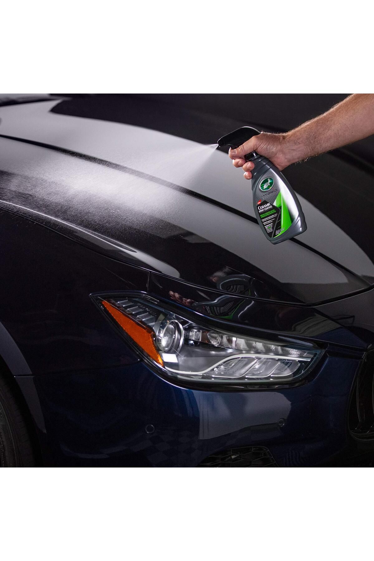 Hybrid Solutions-Turtle Wax Hybrid Solutions Ceramic Spray Coating – 473ml, Hydrophobic Protection, Easy Application 3