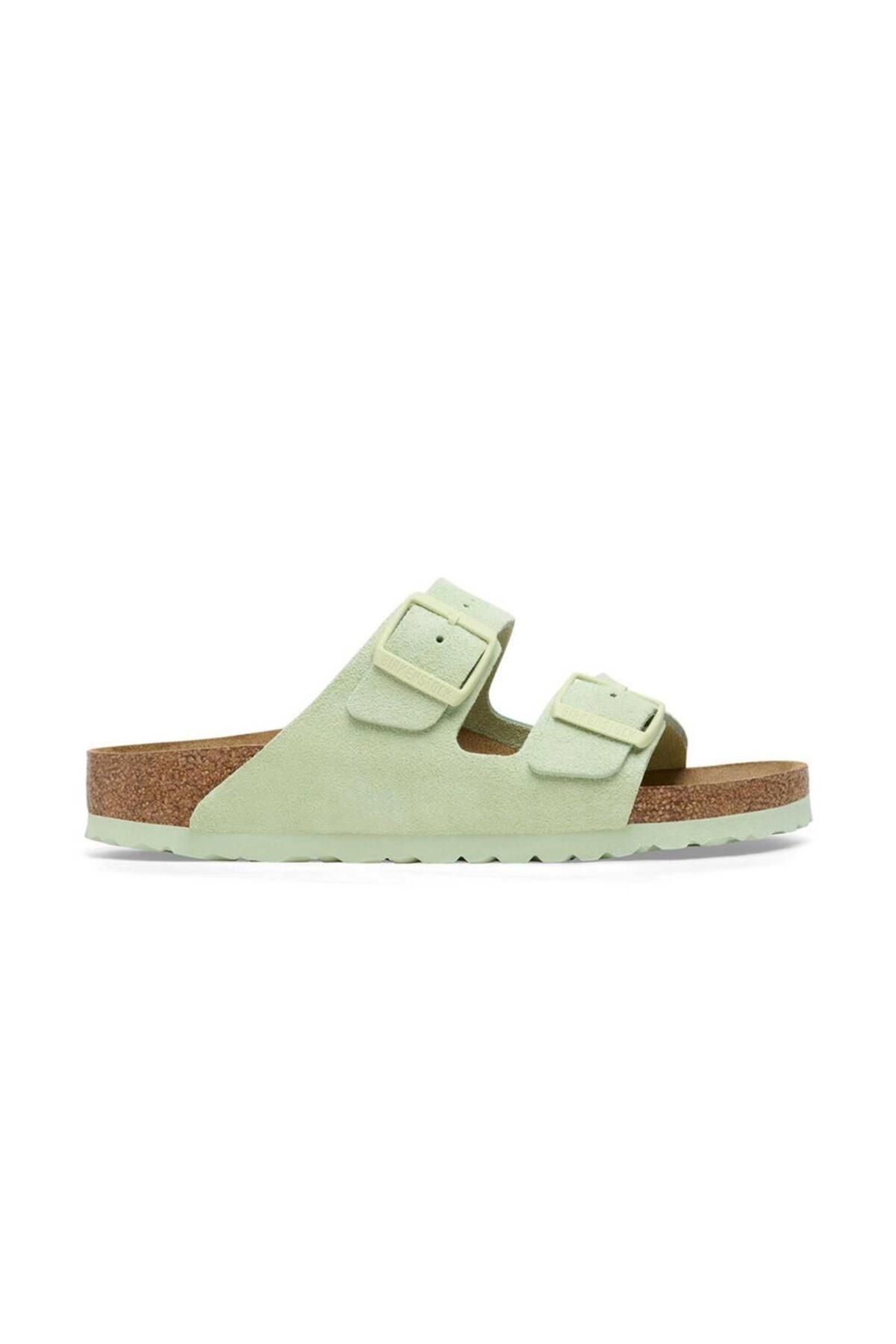 دمپایی سبز زنانه و تقصیر VL اورجینال Birkenstock