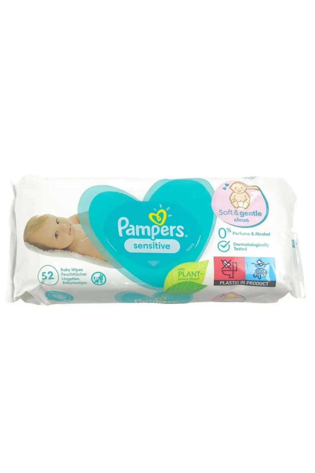 Pampers Șervețele Umede Baby Sensitive 52buc - One Size