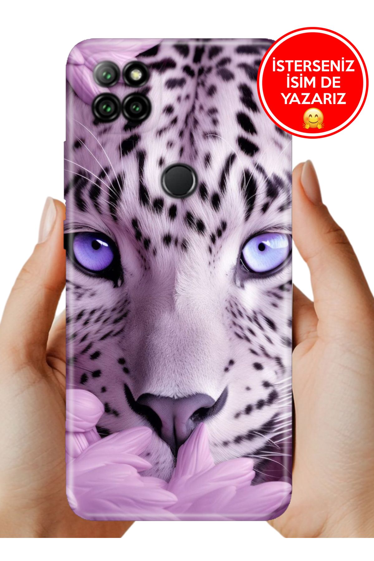 Cekuonline Casper Via E30 Kılıf Cekuform Desenli Art Silikon Beyaz Kaplan
