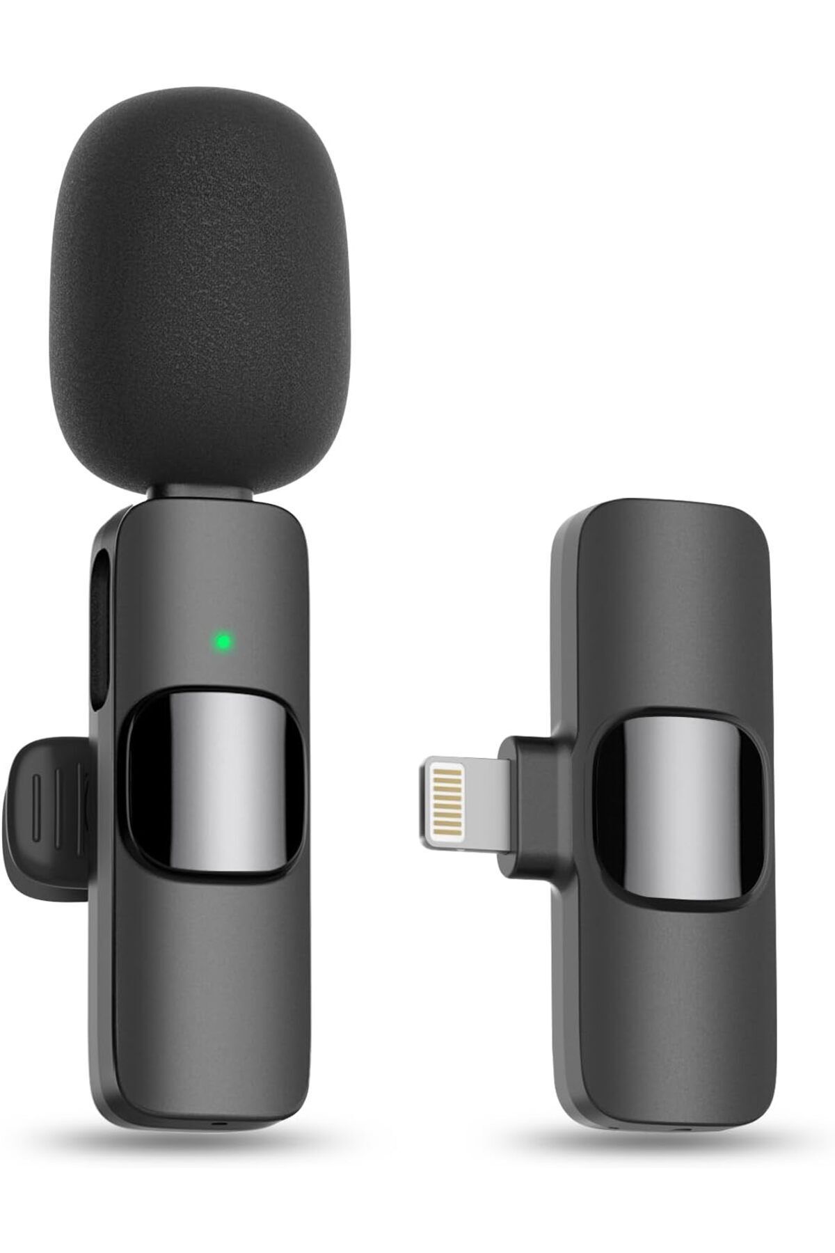 Generic-Bluetooth Mini Microphone for iPhone/iPad - Wireless Lavalier Mic for TikTok, YouTube, Podcast 1