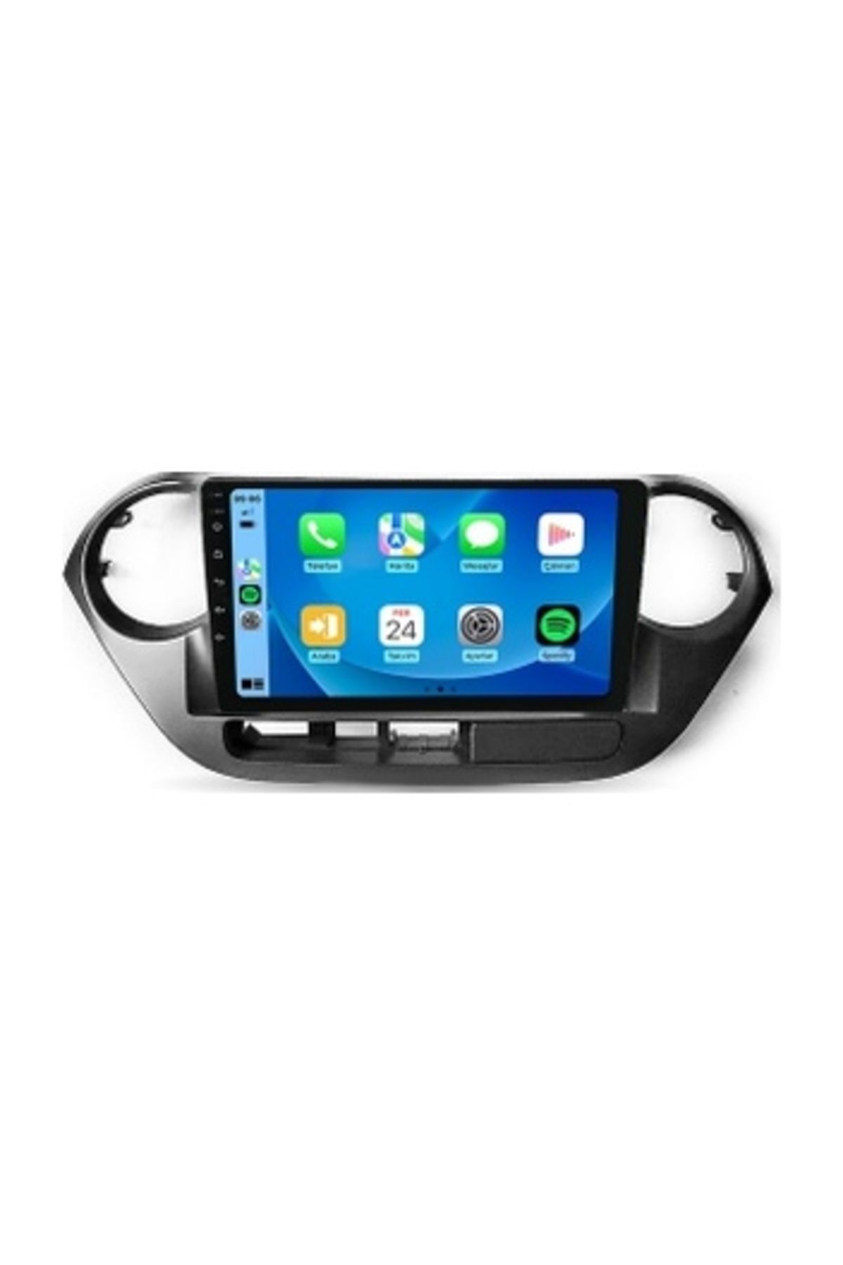 NAVİ Hyundai İ10 2013-2019 8GB Ram 128GB Hafıza 8 Çekirdek Carplay Kamera Android Multimedya