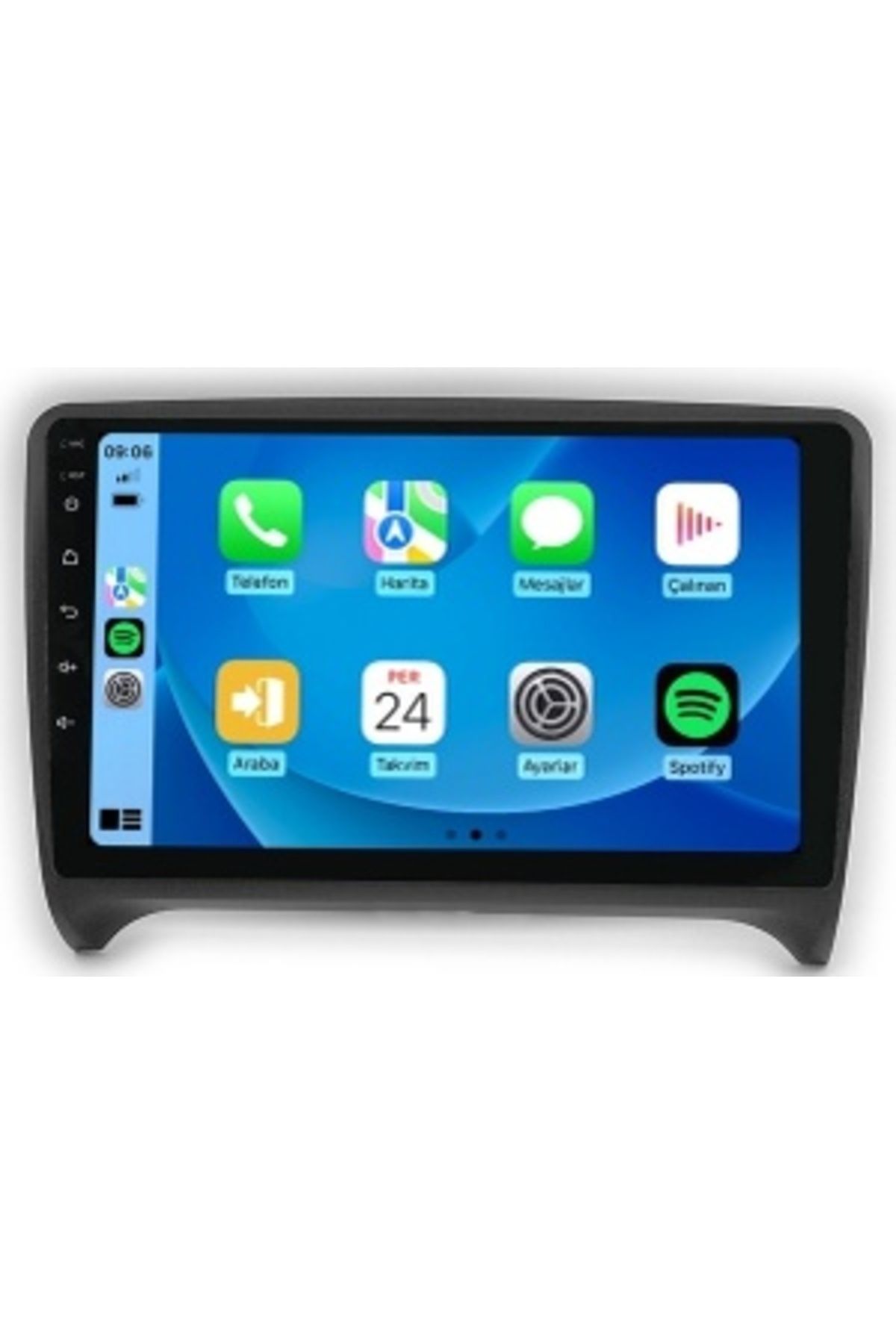 NAVİ Audi TT 2006-2014 4GB Ram 64GB Hafıza 8 Çekirdek Carplay Kamera Android Multimedya