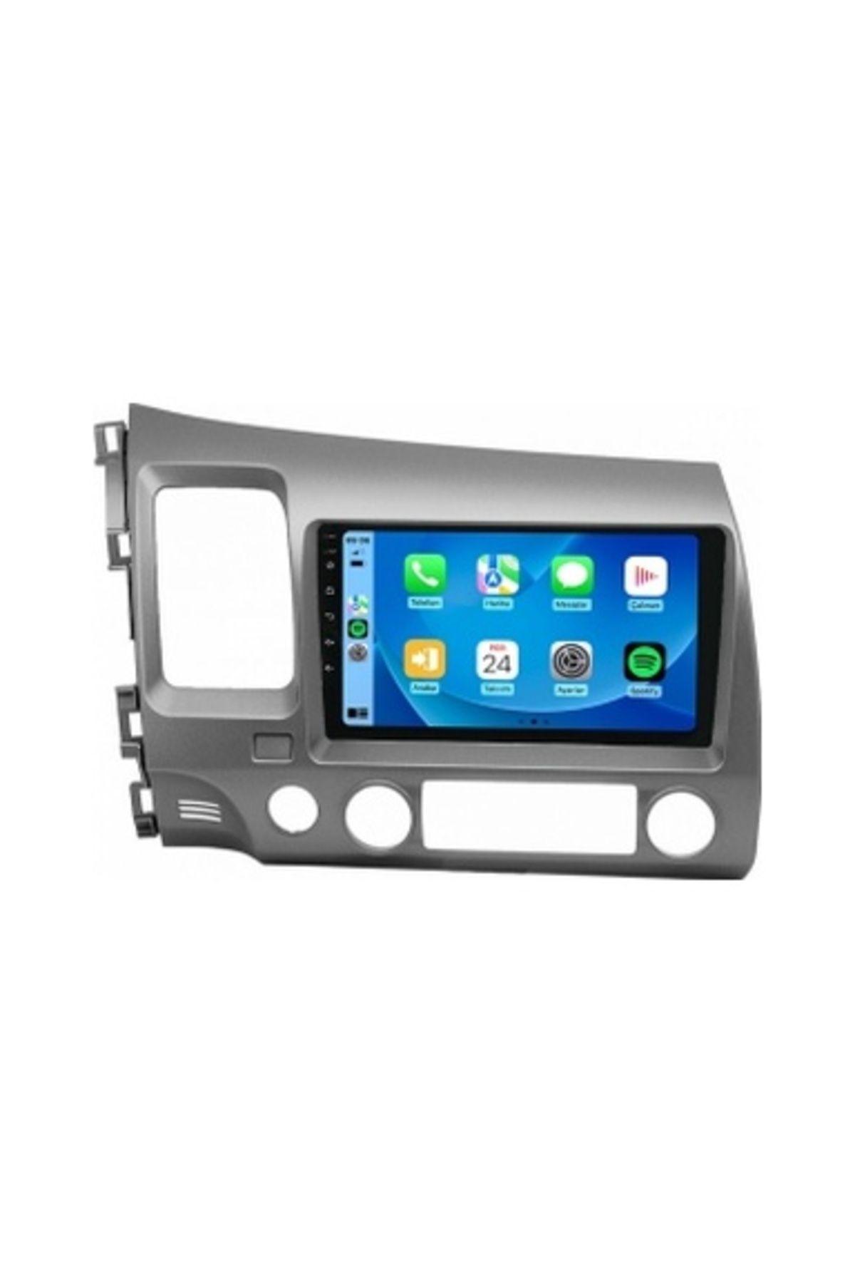 NAVİ Honda Civic FD6 2006-2012 9'' 4GB Ram 32GB Hafıza 4 Çekirdek Carplay Kamera Android uyumlu