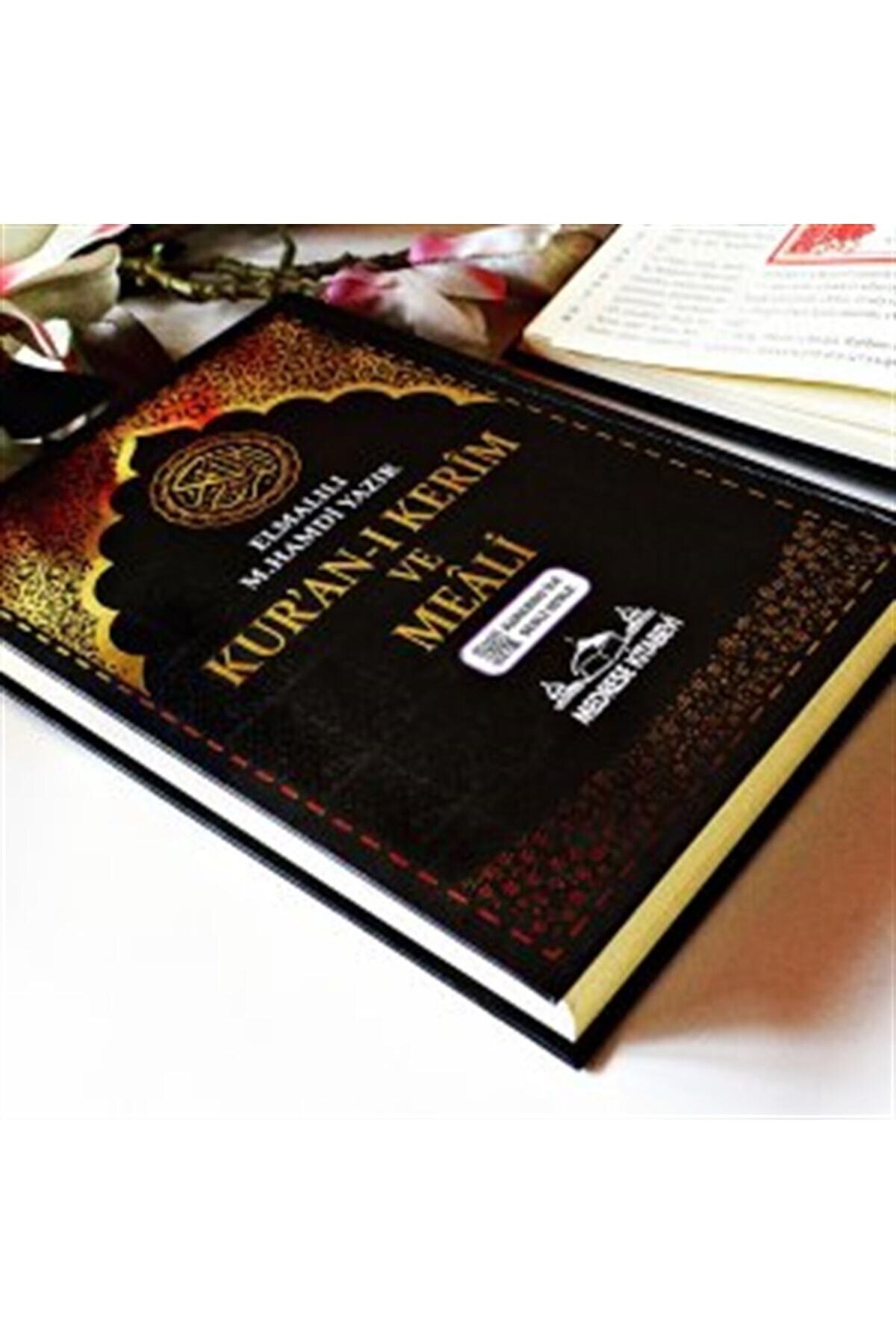 Medrese Kitab Evi Kuranı Kerim Türkçe Meali Cami Boy 25x34 Mealli Kuran Siyah Telefonda Sesli Dinleme Diyanet Mühürlü fotoğrafı 2 (önizleme)