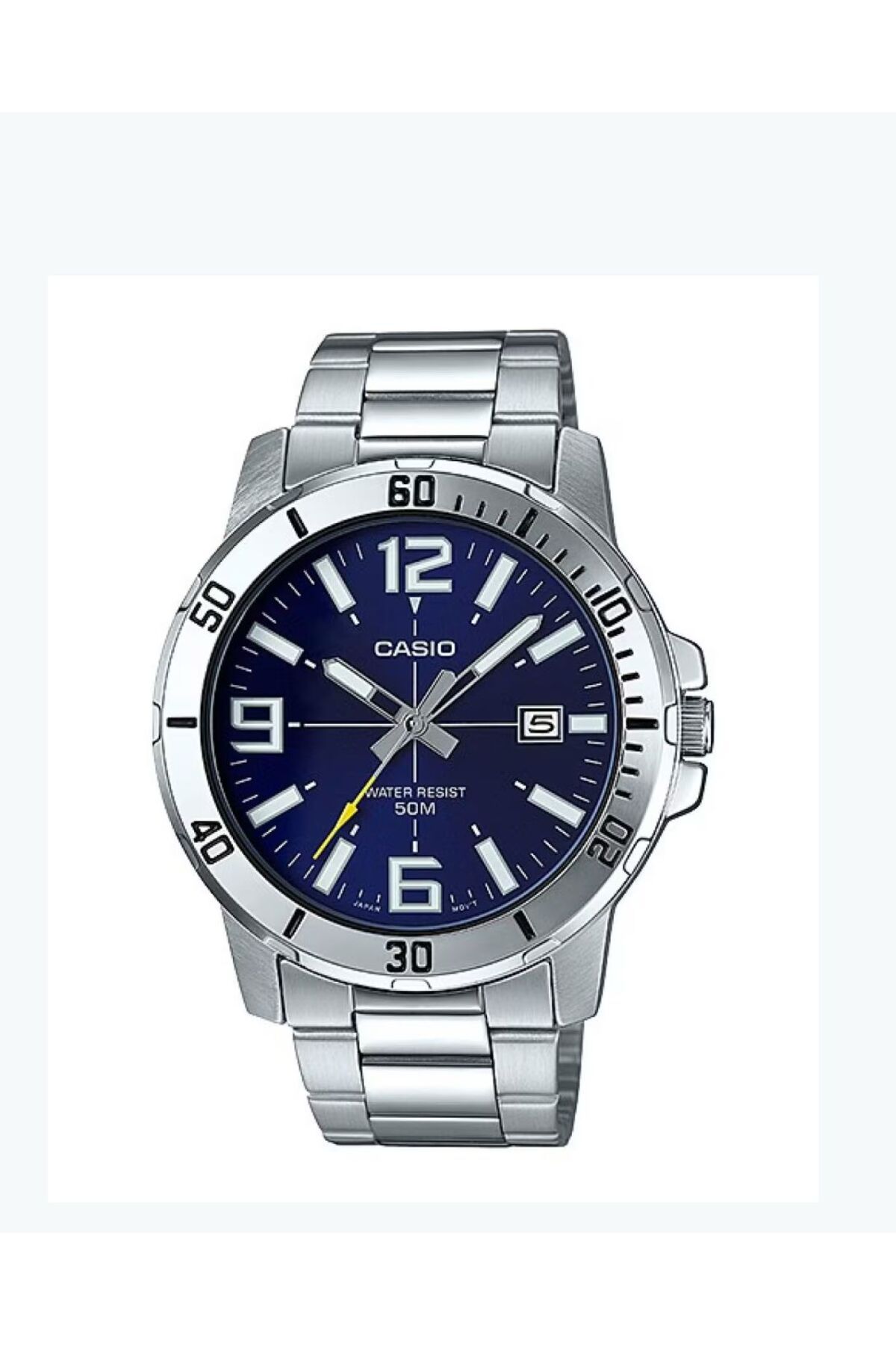 Casio-Casio Enticer Analog-Digital Water-Resistant Watch MTP-VD01D-2BVUDF 1