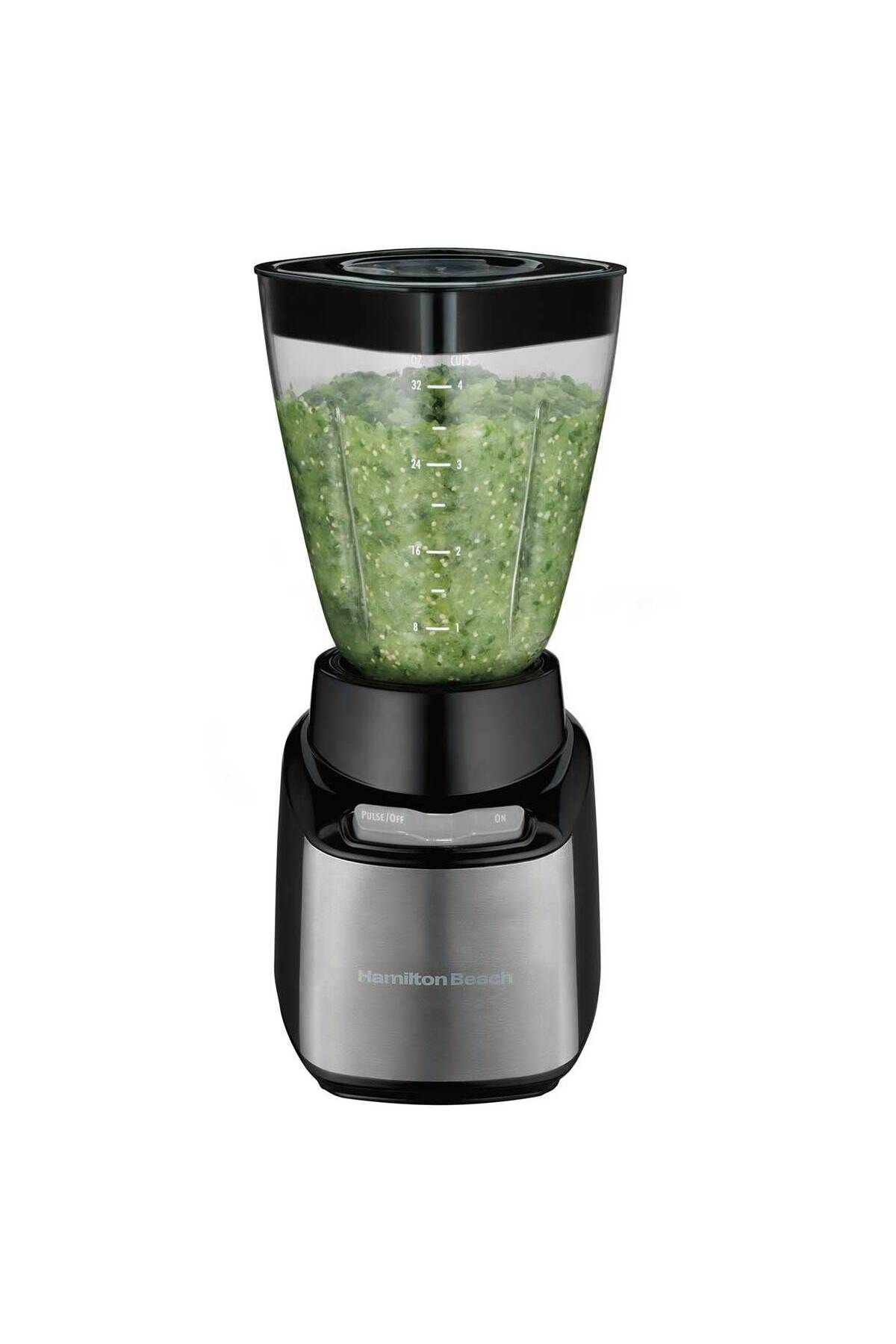 Hamilton Beach-Stay Or Go Blender, 1L Jar, 250ml Jar For Grinding, Two 500ml Portable Cups For Smoothies, 250 Watts 2