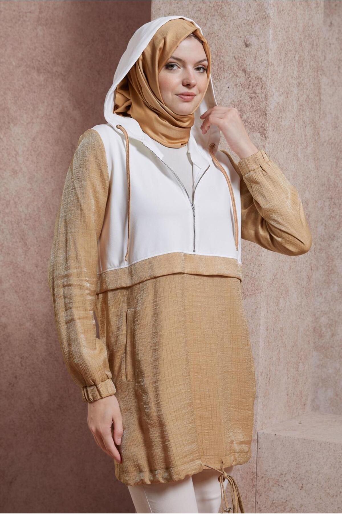 تونیک ورزشی کلاه دار 44560 Alvina