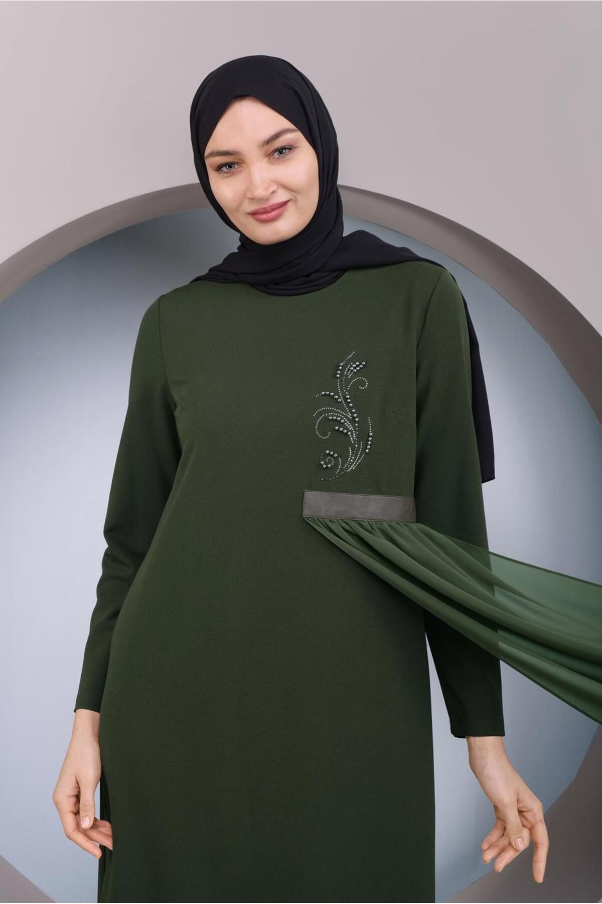 آلوینا پیراهن 41296 با جزئیات