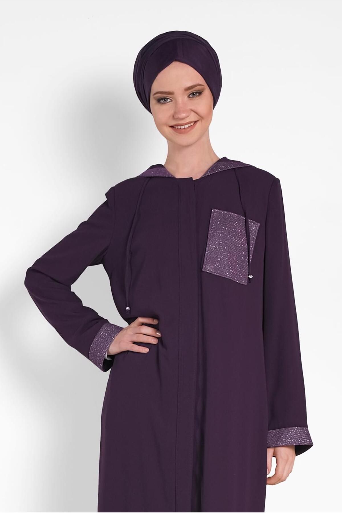 ABABAY کلاهدار با جزئیات مشابه 8324 Alvina