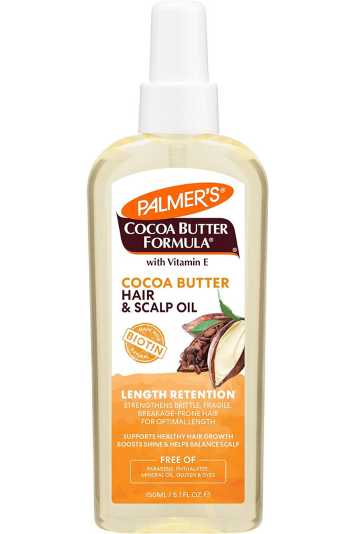 PALMER'S-Palmers Cocoa Butter Formula Biotin Hair & Scalp Oil-150ml 1