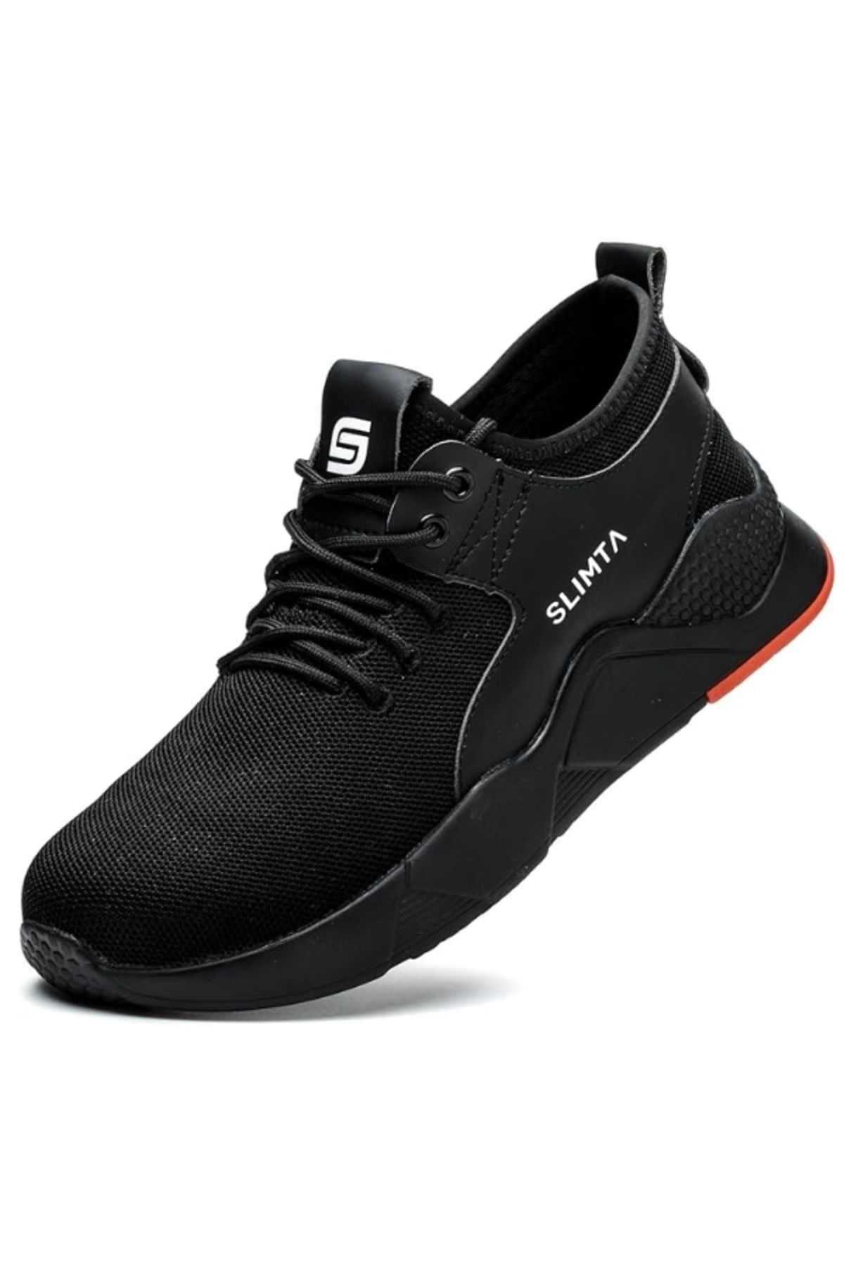 SLIMTA-Safety Shoes for Men Women Steel Toe Boots Non-Slip Lightweight Breathable Sneakers 1