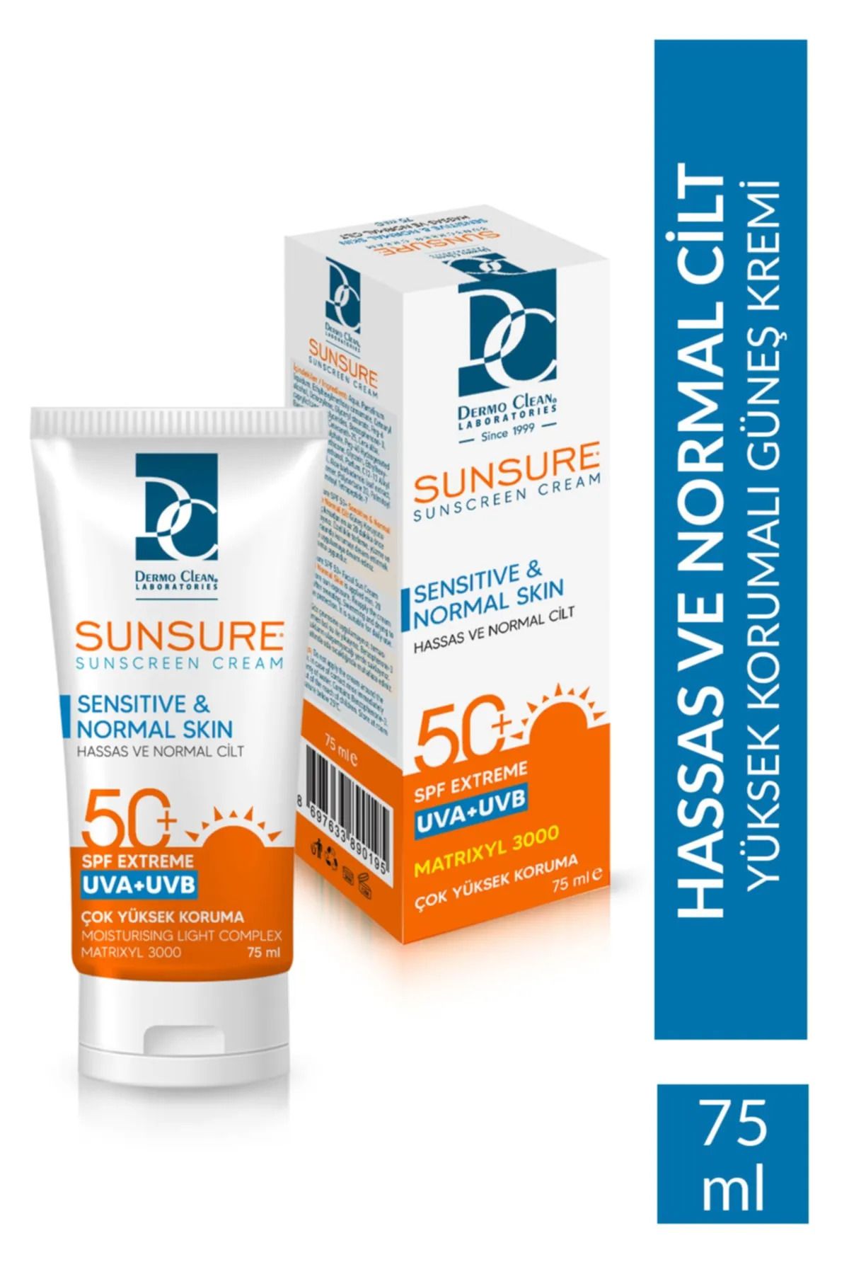 armonika-Dermoclean Sensitive and Normal Skin Sunscreen Series 75 ml 2