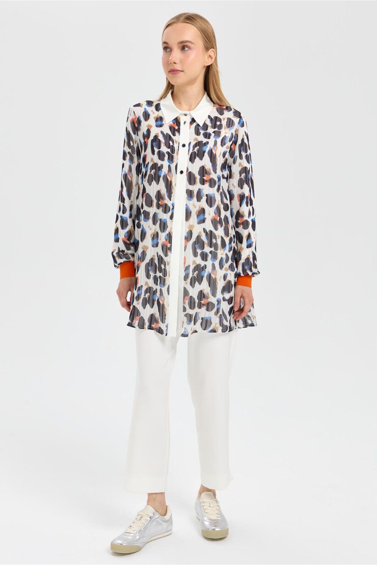 Esswaap-Emrpime Tunic Set - Inside and Outside Ecru 5