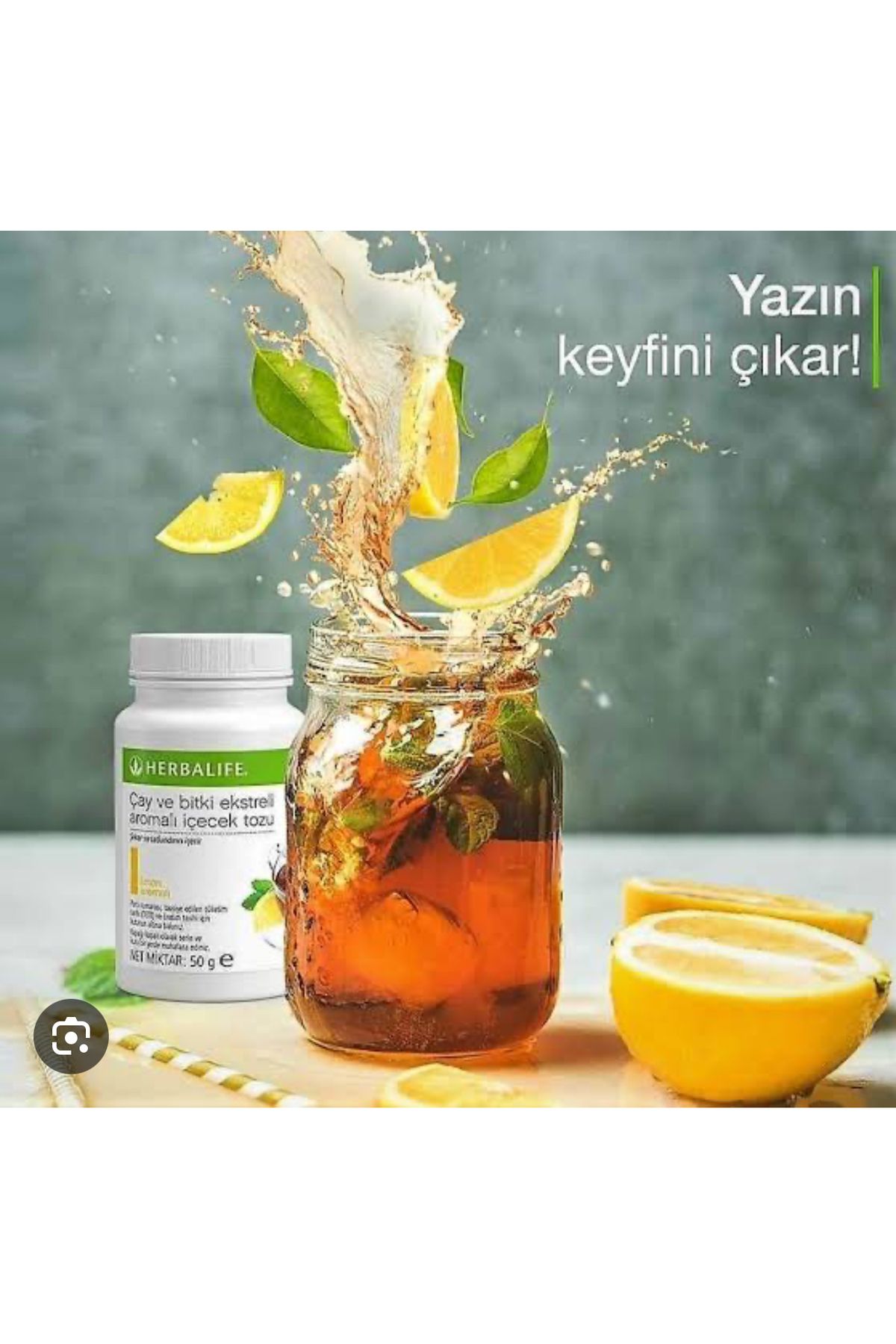Herbalife Çay limonlu