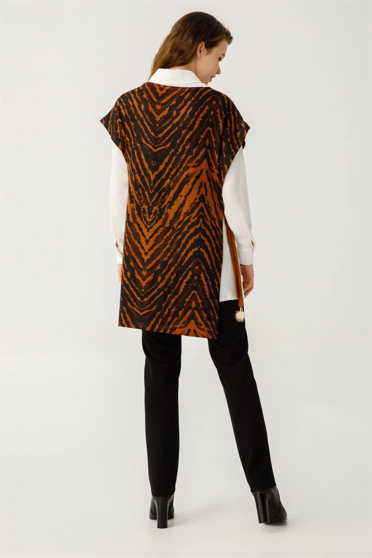 Esswaap-Tree Bark Printed Inside and Outside Set Tan 5