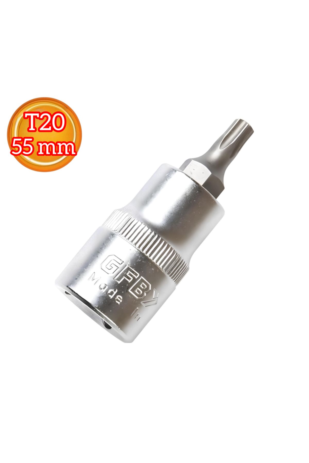 GFB 1/2'' Tork Lokmalı Bits Uç Kısa T20-55 mm