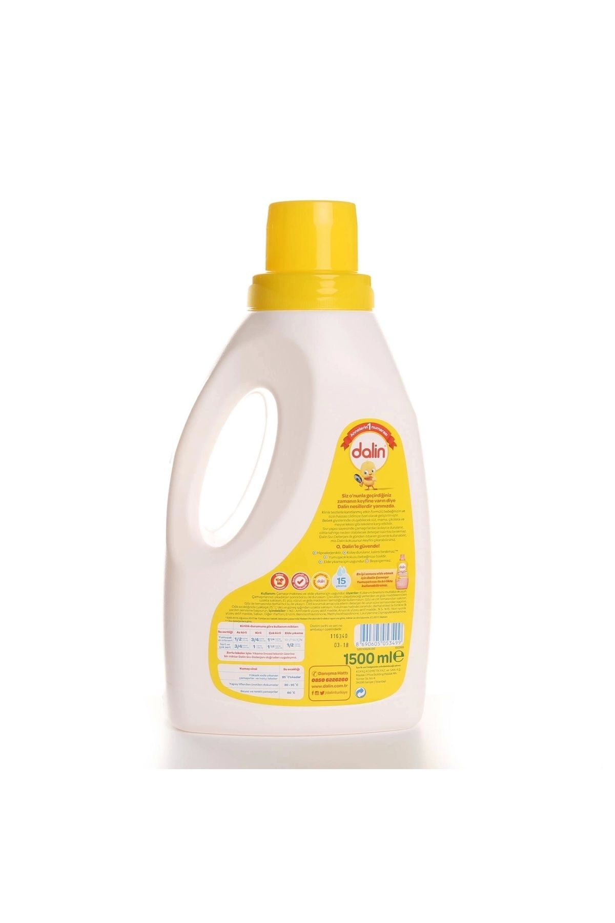 Dalin Sıvı Çamaşır Deterjanı 1500 ml
