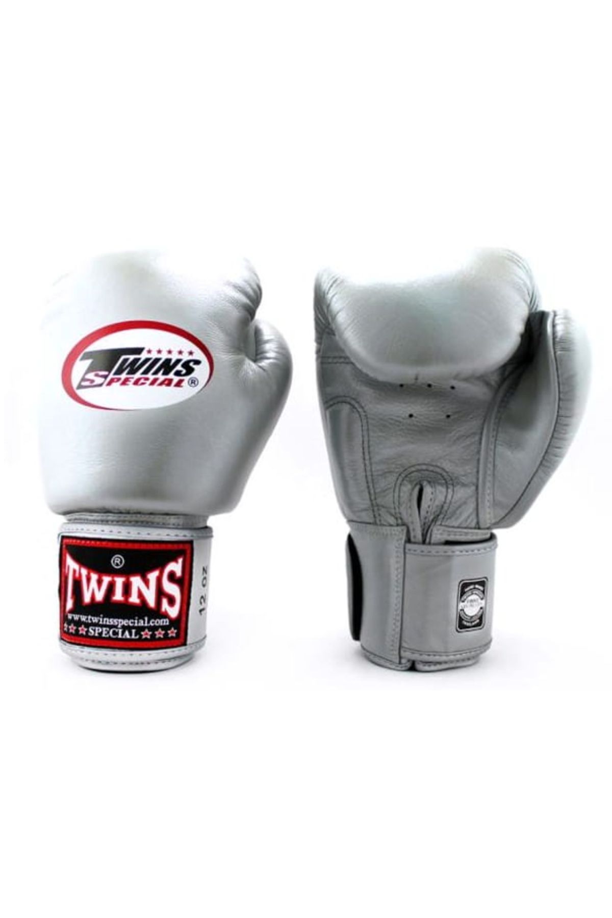TWINS BGVL3-SV Boks Eldiveni Gri Deri Muay Thai Eldiveni