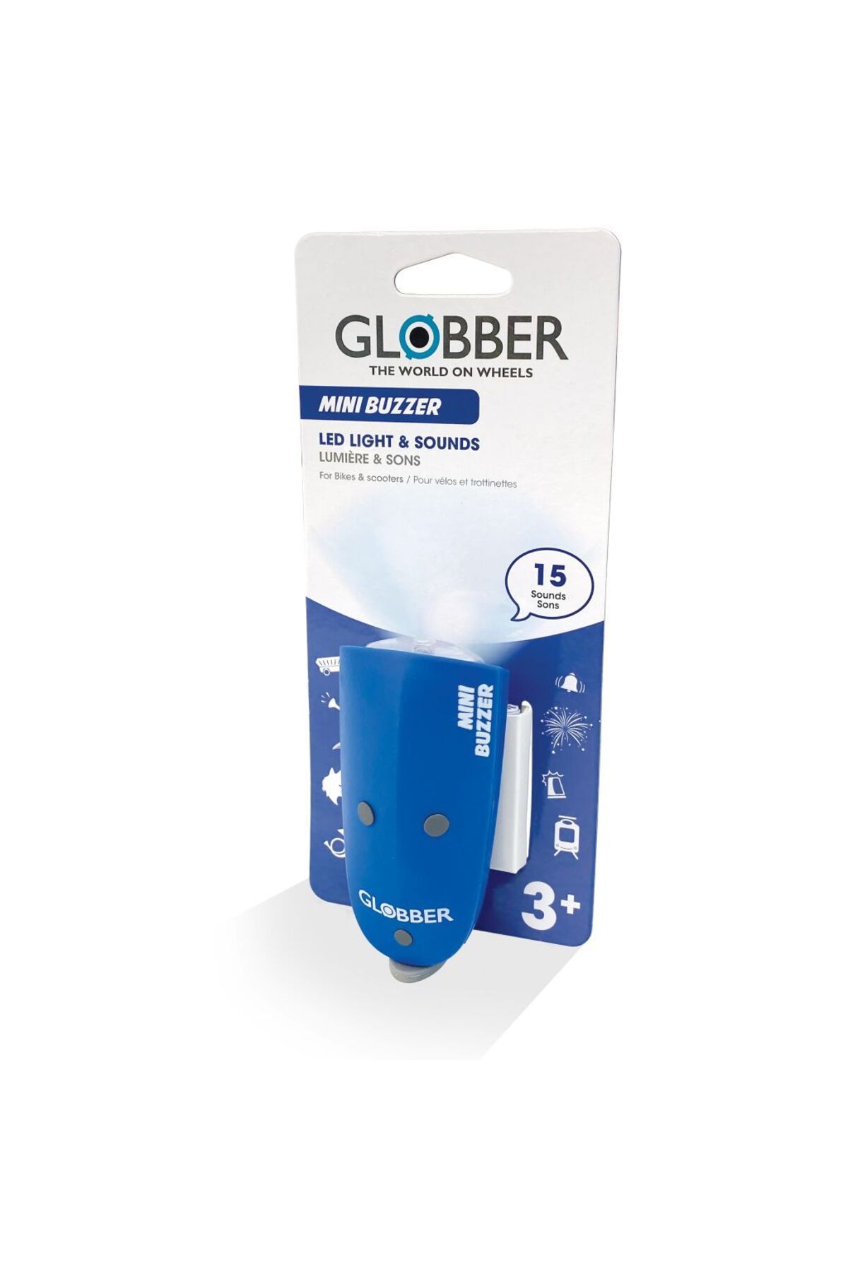 Globber-Globber Mini Buzzer Horn Blue 2