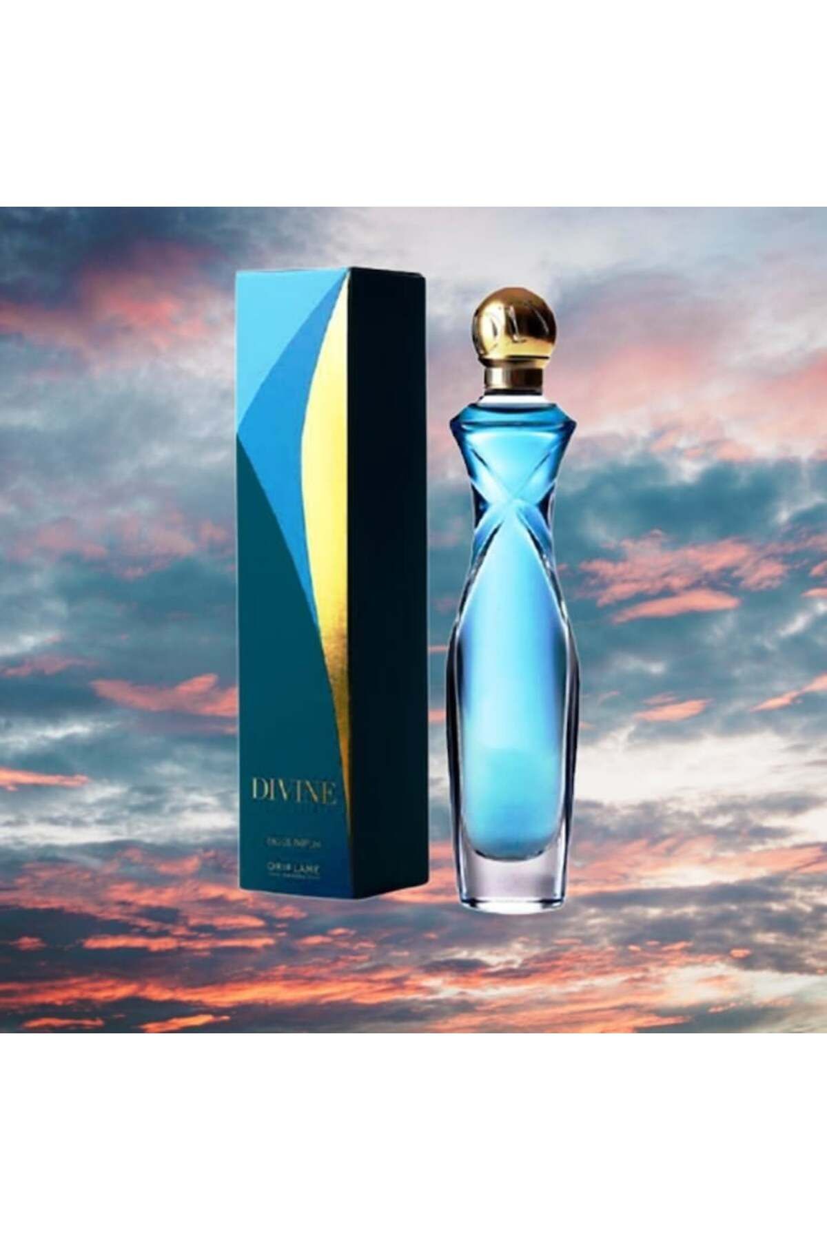 Oriflame-Complete set for Her, Divine women's perfume, accompanied by the Dactylion badge with a motivational message 5