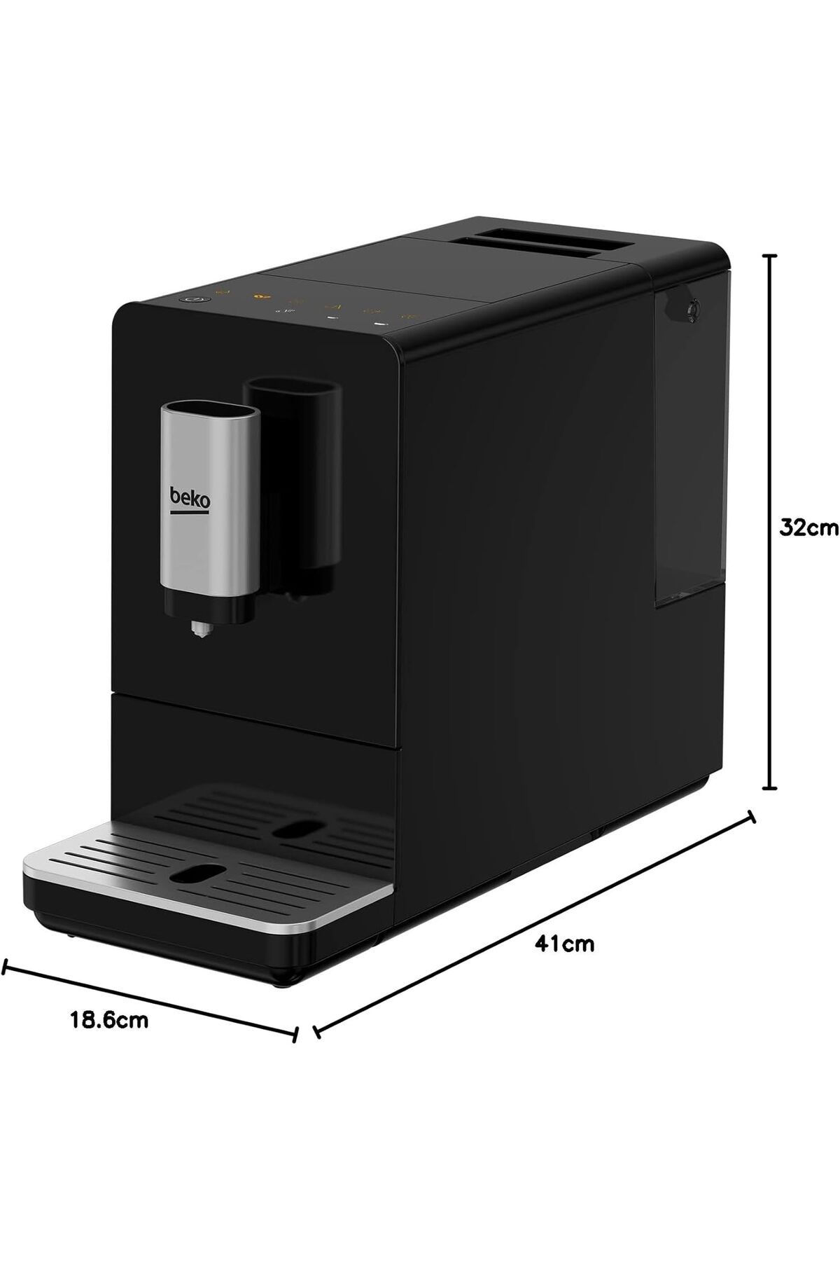 Beko-Espresso Coffee Machine - Bean to Cup Espresso, One touch LCD, 19 bar 7