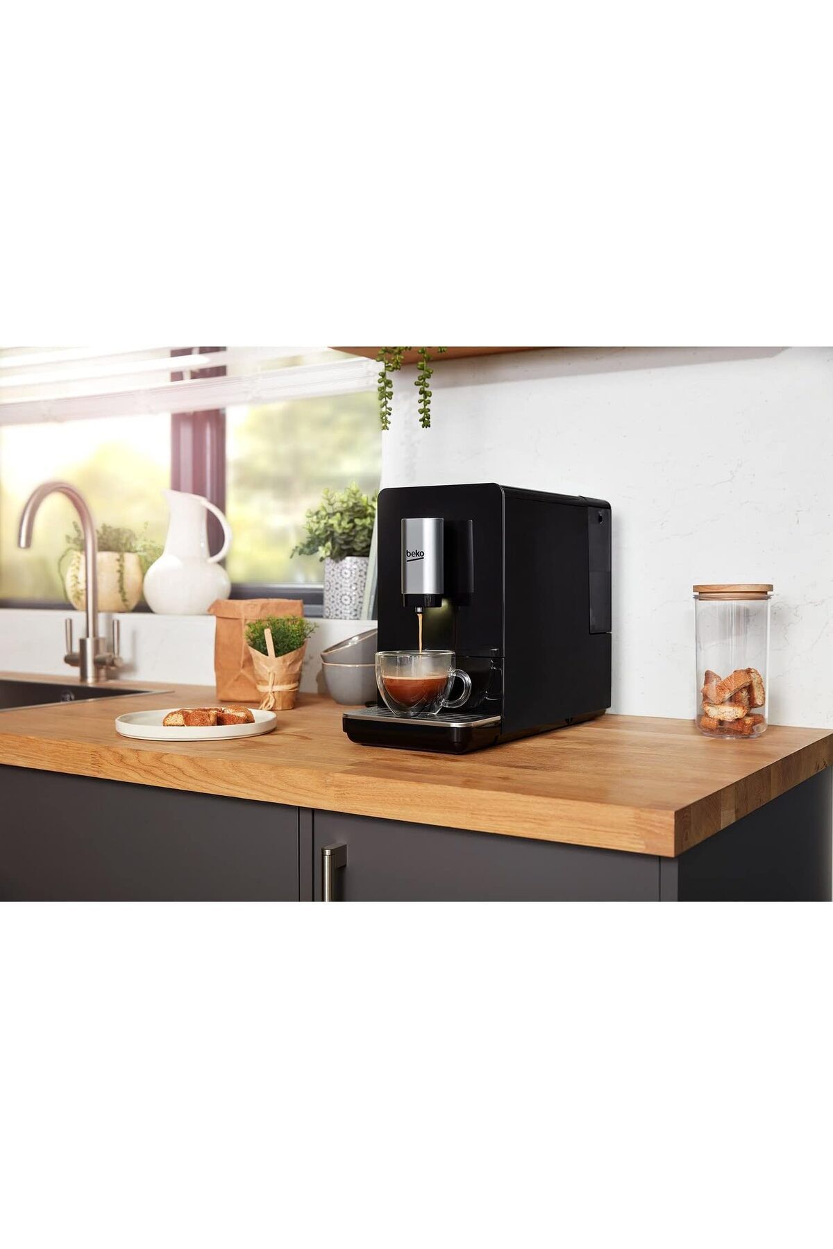 Beko-Espresso Coffee Machine - Bean to Cup Espresso, One touch LCD, 19 bar 5